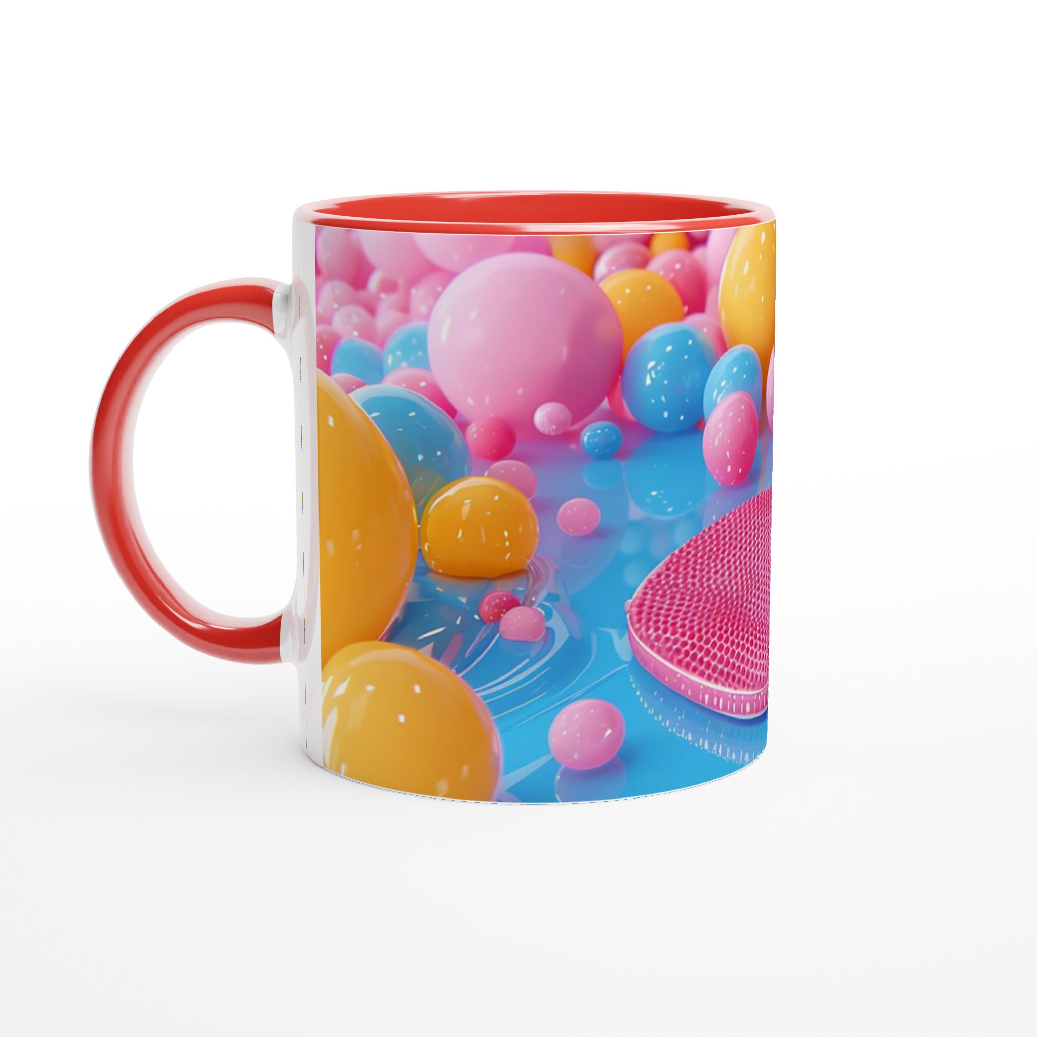 Pastell Pop Art Kaffemugg – 11oz Keramikmugg i Valfri Färg, Diskmaskin- & Mikrovågsugnssäker 6 0188ffcc-5830-4de4-926d-c53c818419d9