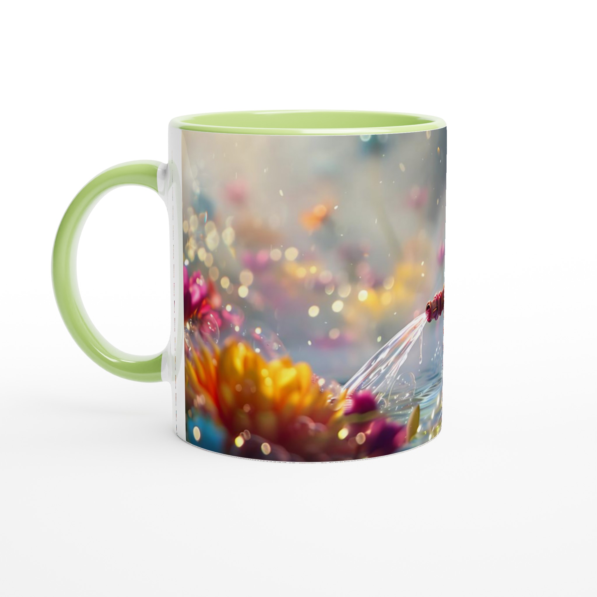Förtrollande Blommande Mugg – 11 oz Keramik med Glad Design & Välj Din Färg! 4 01f5ff30-ecd7-469e-80df-c9d5d4a57dd9
