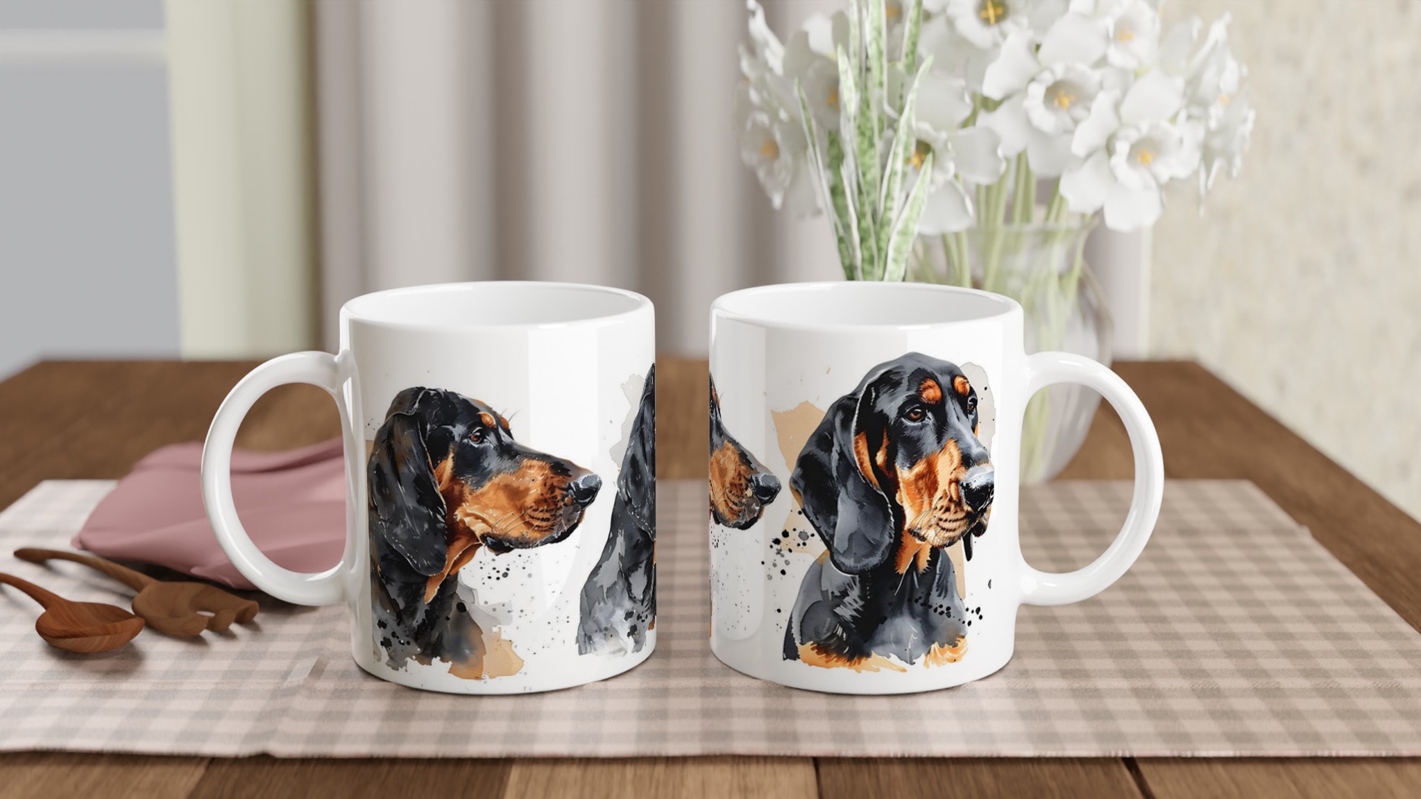 Elegant Black and Tan Hound Akvarellmugg – Din Kaffepaus med Stil 10 04c390d4-ce59-4938-a3f8-322fbe6f7dbd