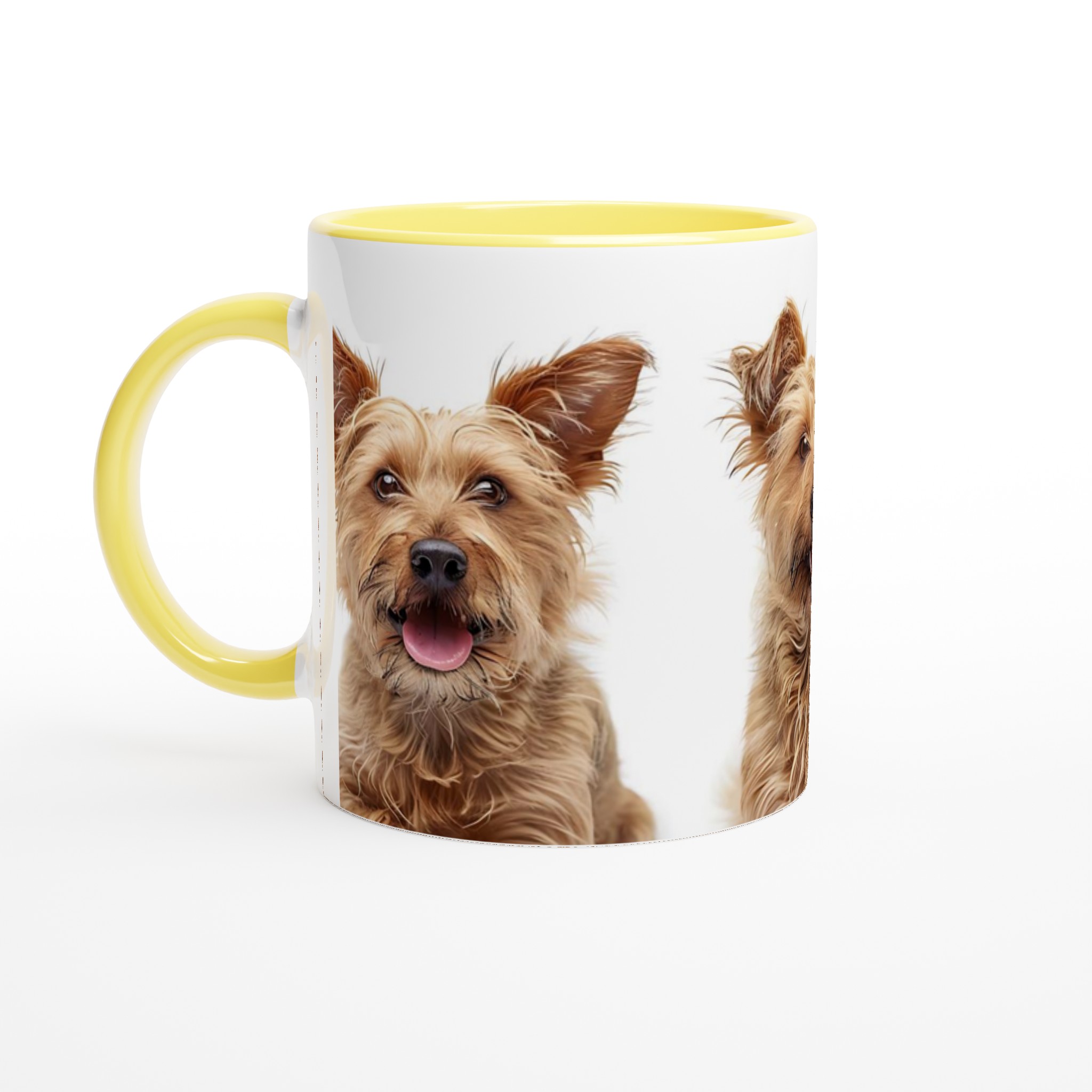 Charmig Yorkshireterrier Mugg – Personlig Kaffemugg i 7 Färgstarka Nyanser – Perfekt Present för Djurälskare 3 0711cba0-7942-448b-8b02-c4dc89b63dff