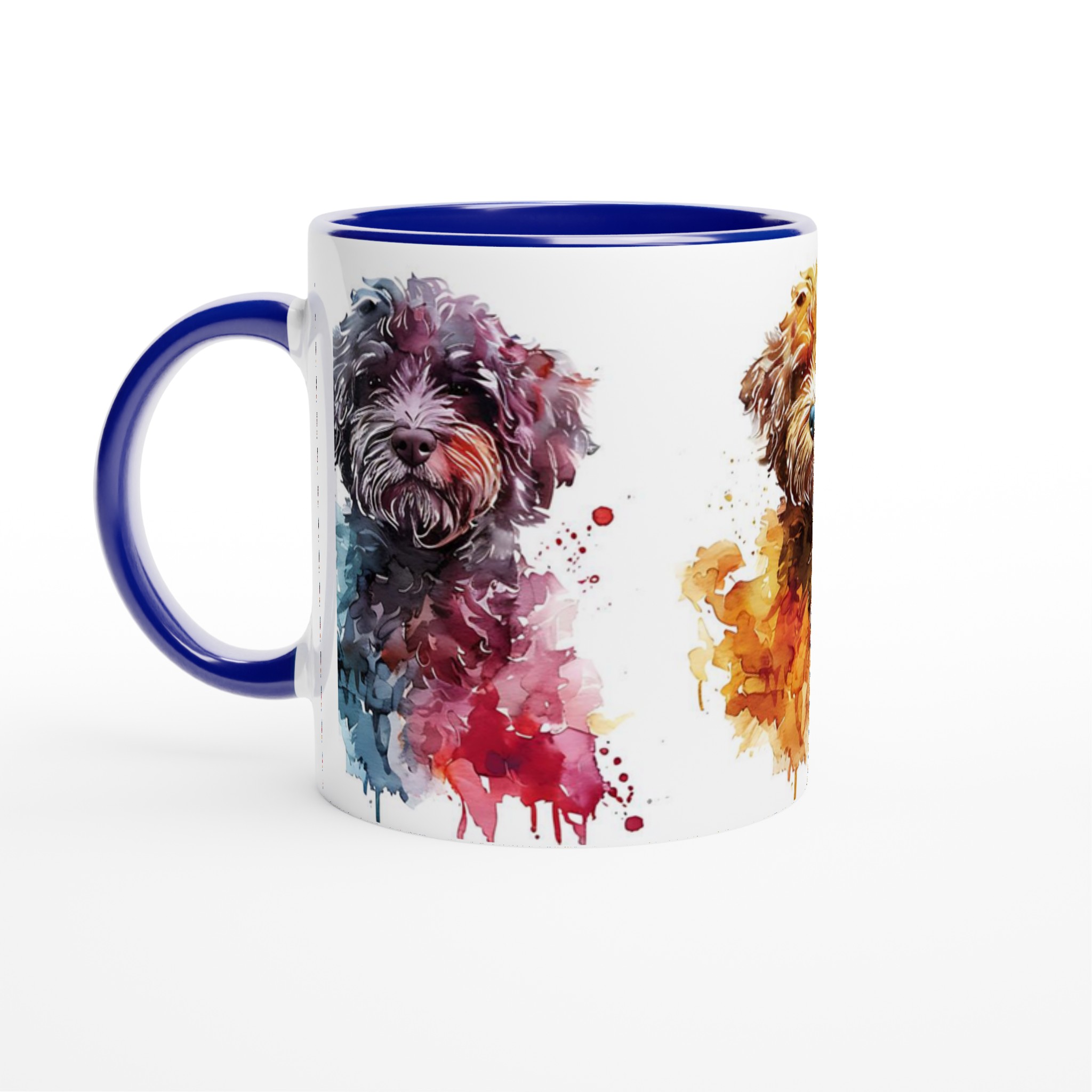 Konstfull Labradoodle Keramikmugg – Färgglada Akvarellval för Djurälskare 7 083d4031-91d3-43a0-b973-0f8c63d45a4e