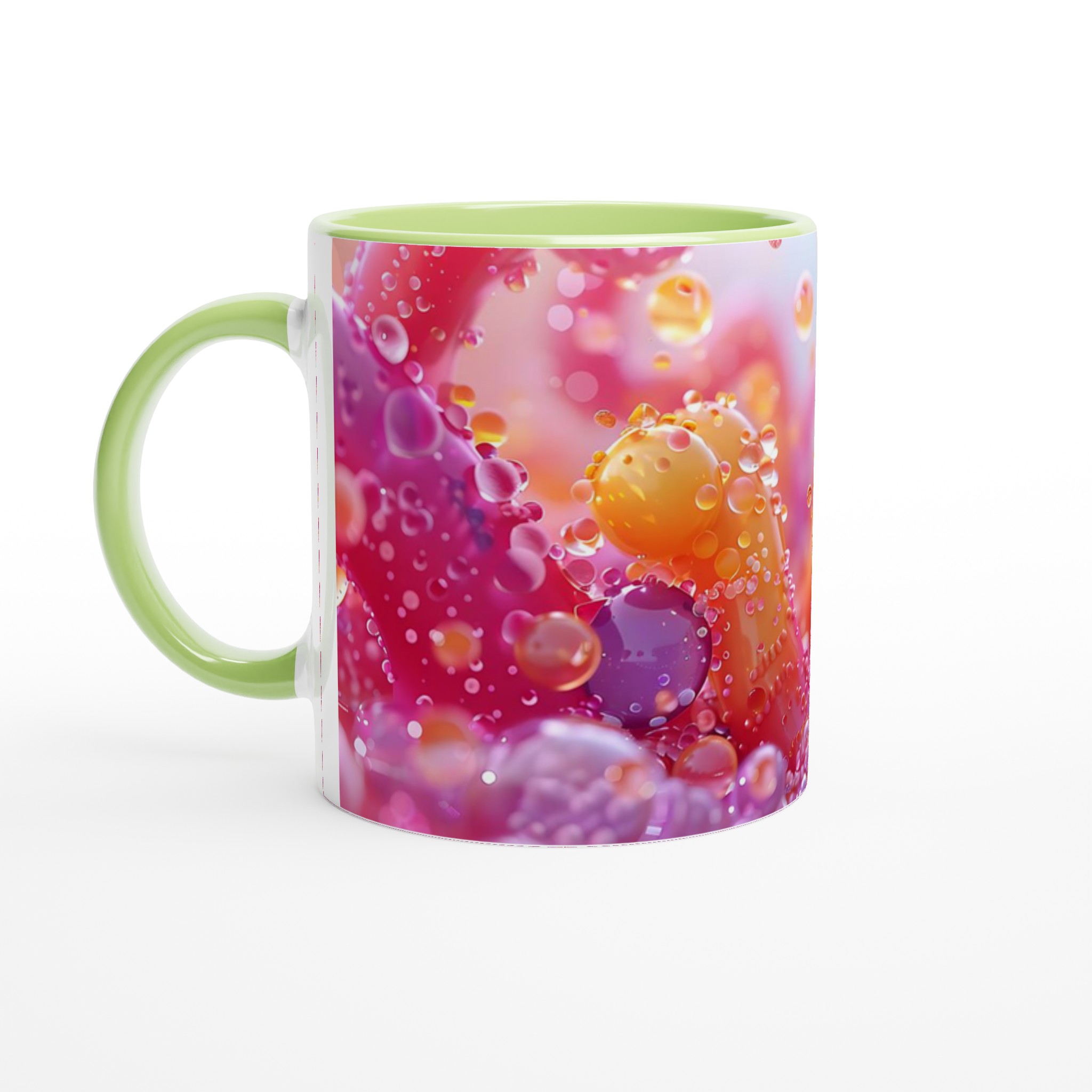 Bubblig Galax Keramikmugg - 11oz i Valfri Färg: Upplev en Explosion av Färg! 4 0849232a-d234-4bac-b975-c10da737ff03