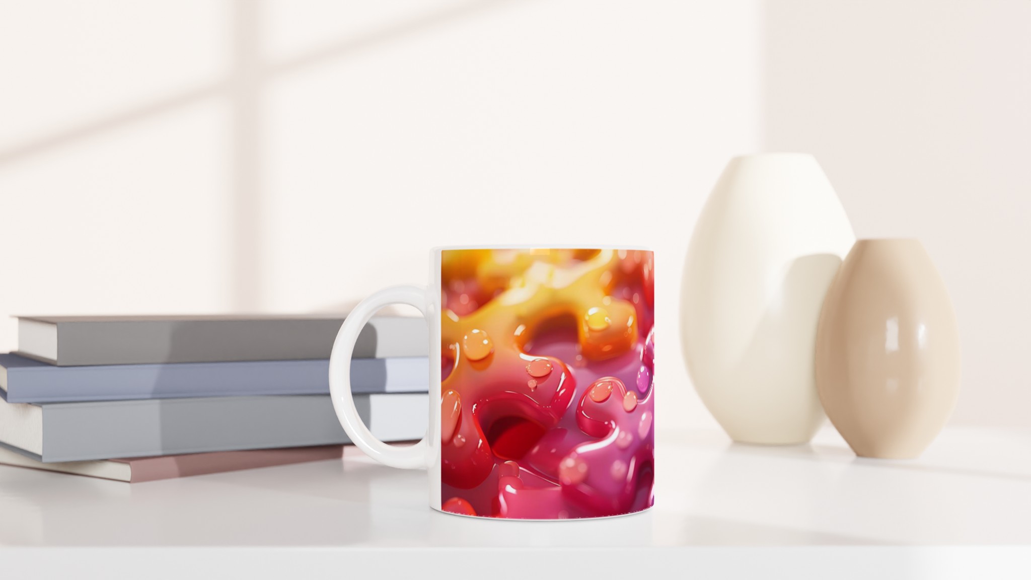 Färgsprakande 11oz Keramikmugg - Skapa din egen regnbåge med 7 livfulla färger! 10 0b6e16a9-c5c0-40ad-b6d5-dad85c963be1