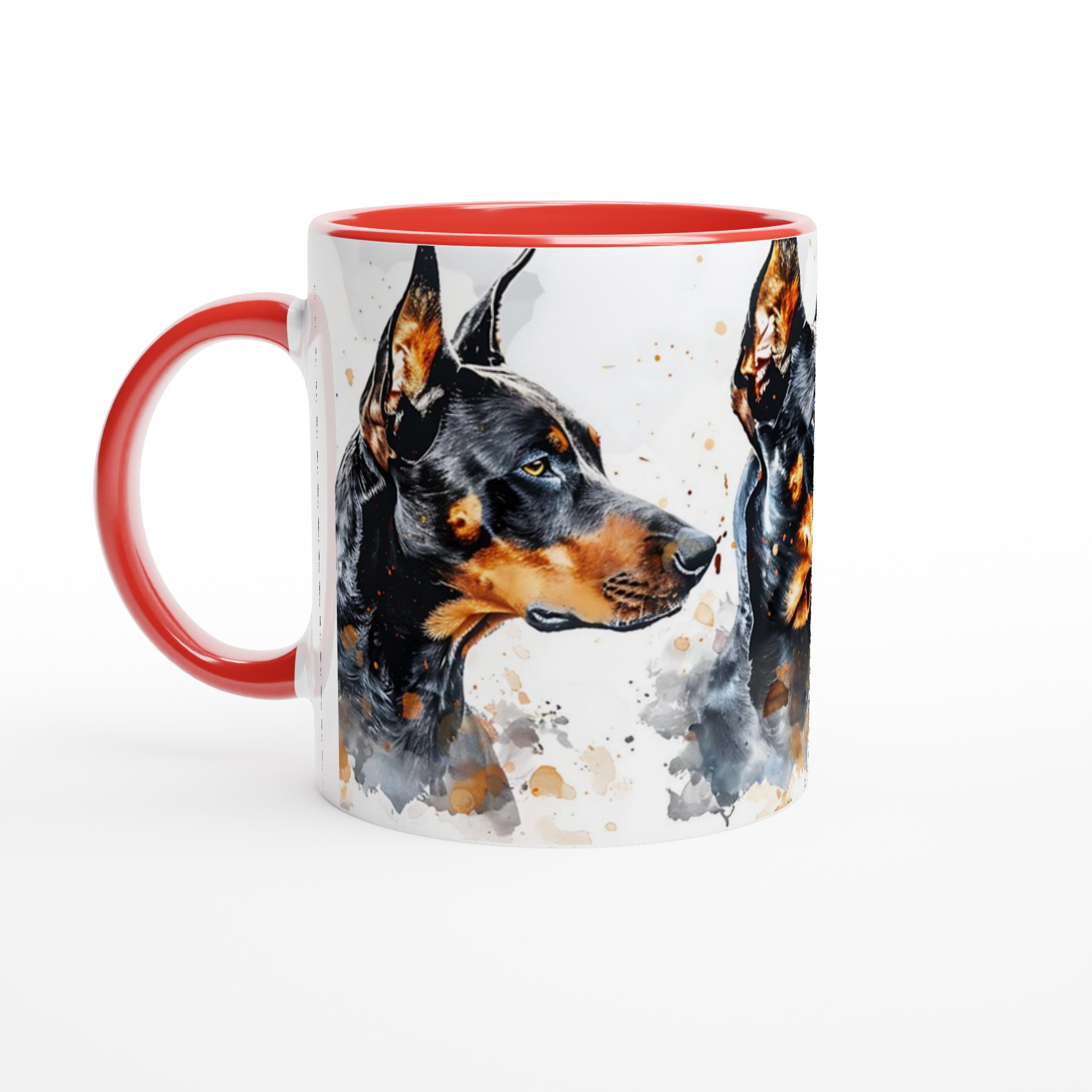 Dobermann Akvarellmugg – Konstnärlig Hundporträtt för Kaffeälskare i Valfri Färg! 5 0ff6b14c-e3eb-43d5-869c-d8932fb5ec56
