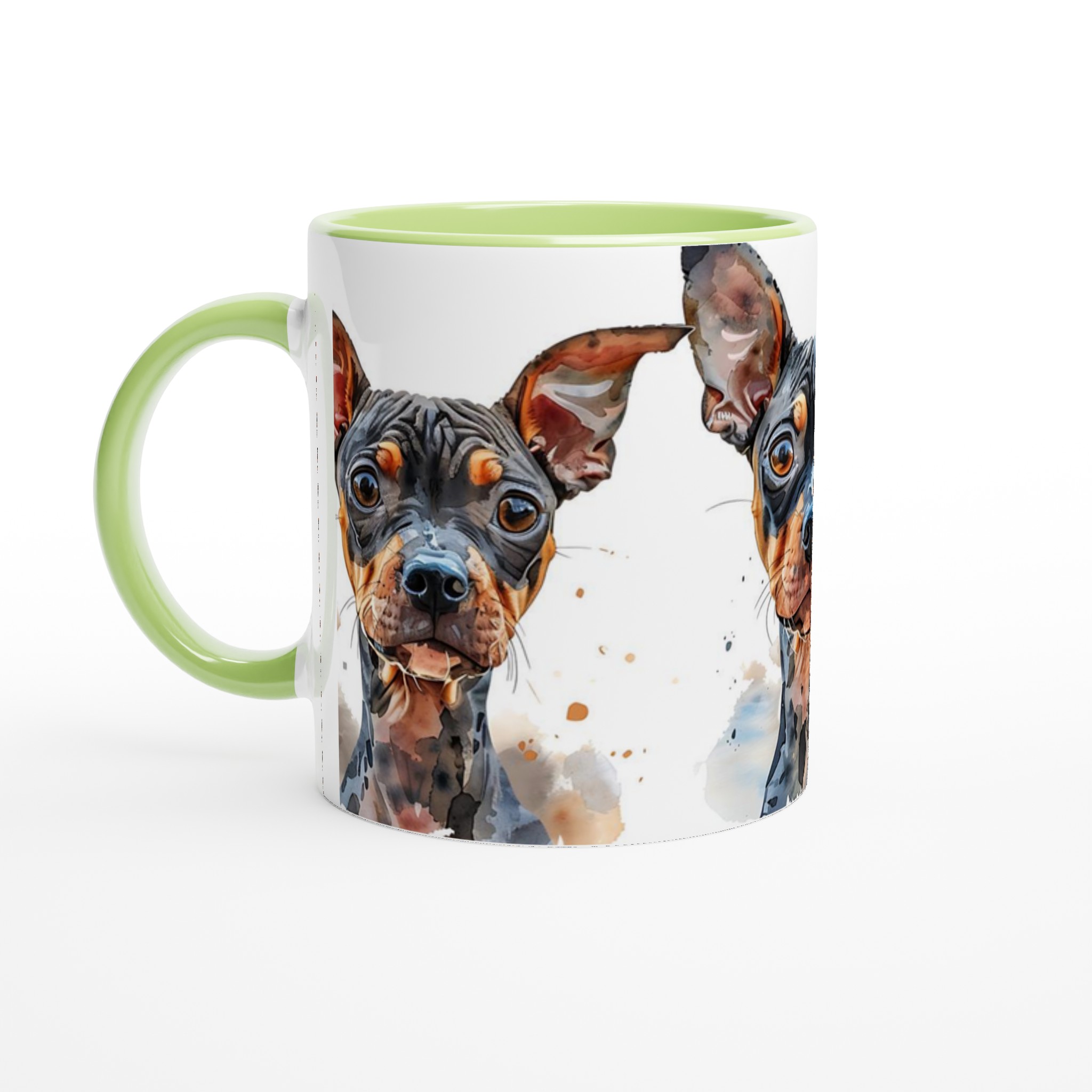 Konstnärlig Pinscher Keramikmugg – Perfekt för Hundälskare, i flera livliga färger 6 10131c51-a29f-49e5-9311-abeb8845ad17