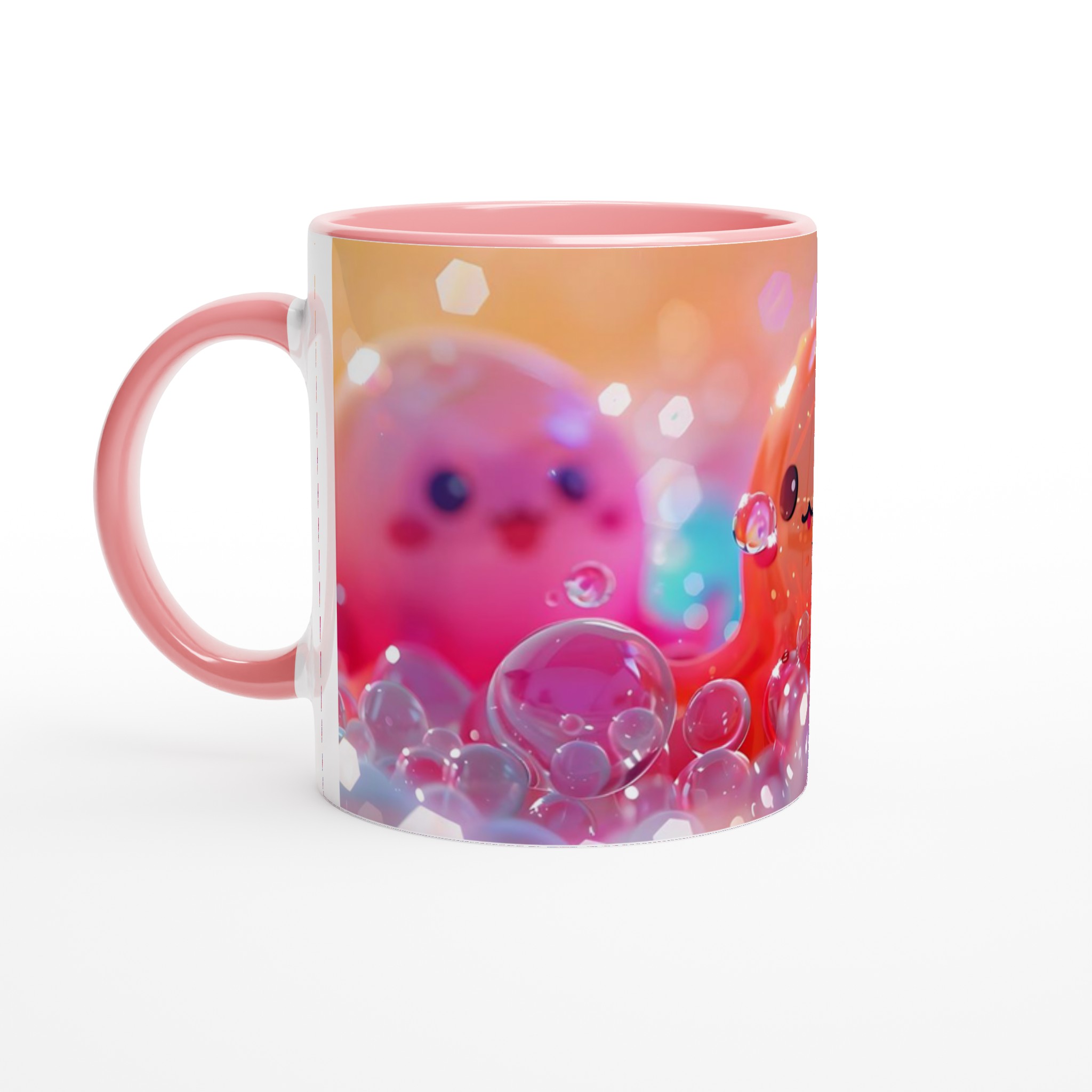 Söt Bubble Tea-inspirerad 11 oz keramisk mugg – Välj din glada färg! 2 114f9e11-d7d3-401a-92a4-0dc8819e5de5