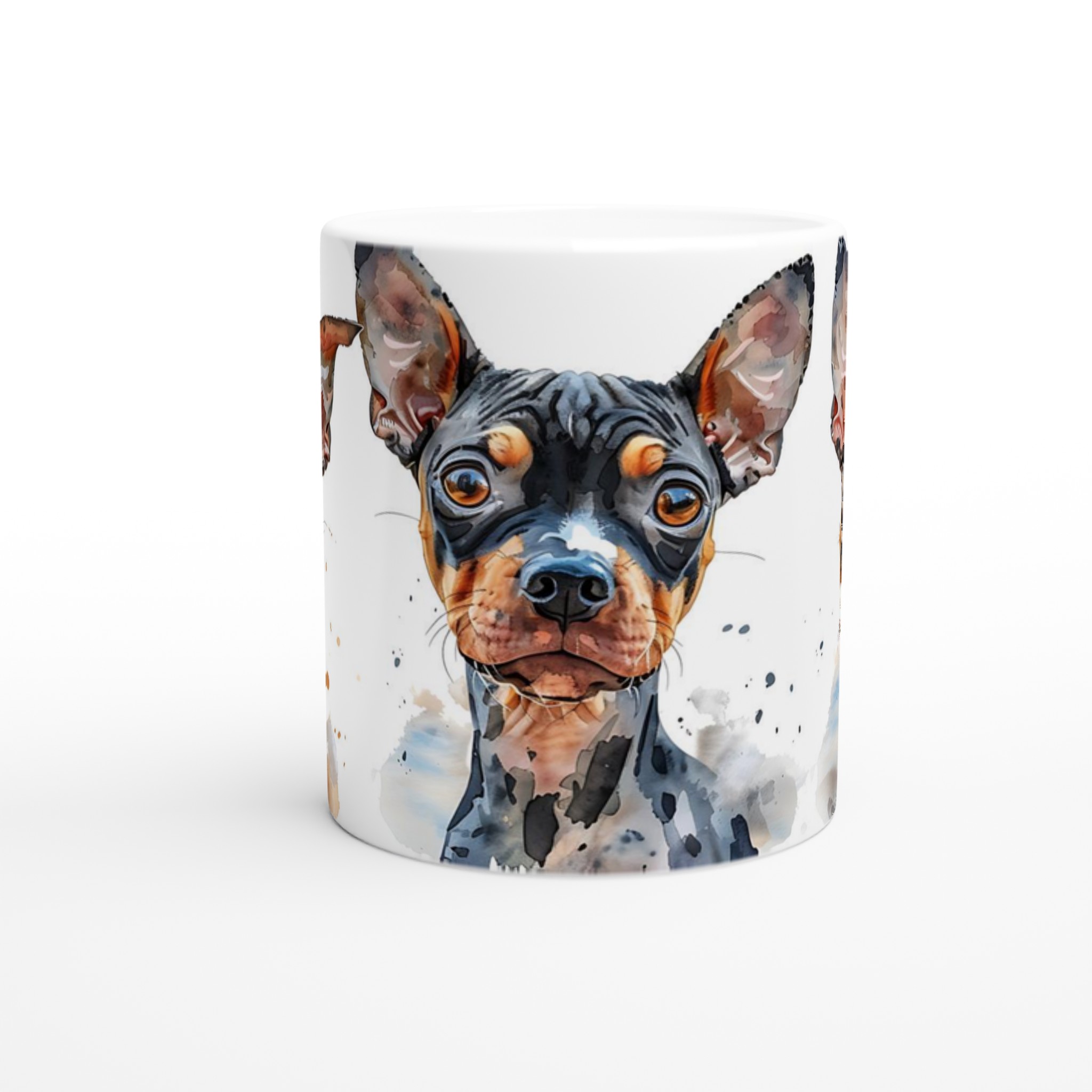Konstnärlig Pinscher Keramikmugg – Perfekt för Hundälskare, i flera livliga färger 8 15150c37-56e6-4a41-b47b-84a1f2a674b5
