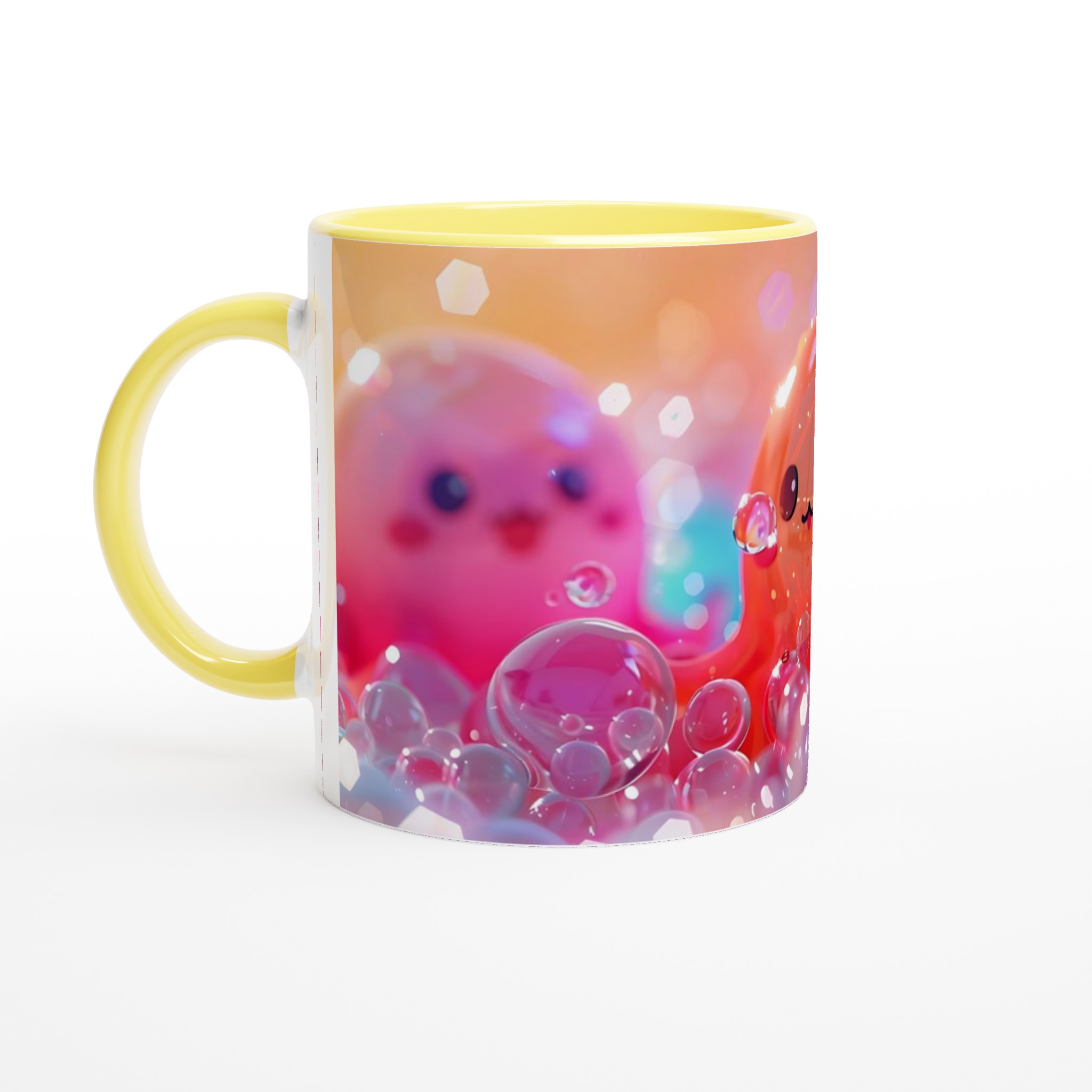 Söt Bubble Tea-inspirerad 11 oz keramisk mugg – Välj din glada färg! 5 16422042-da91-4558-9c84-04424b0ad140