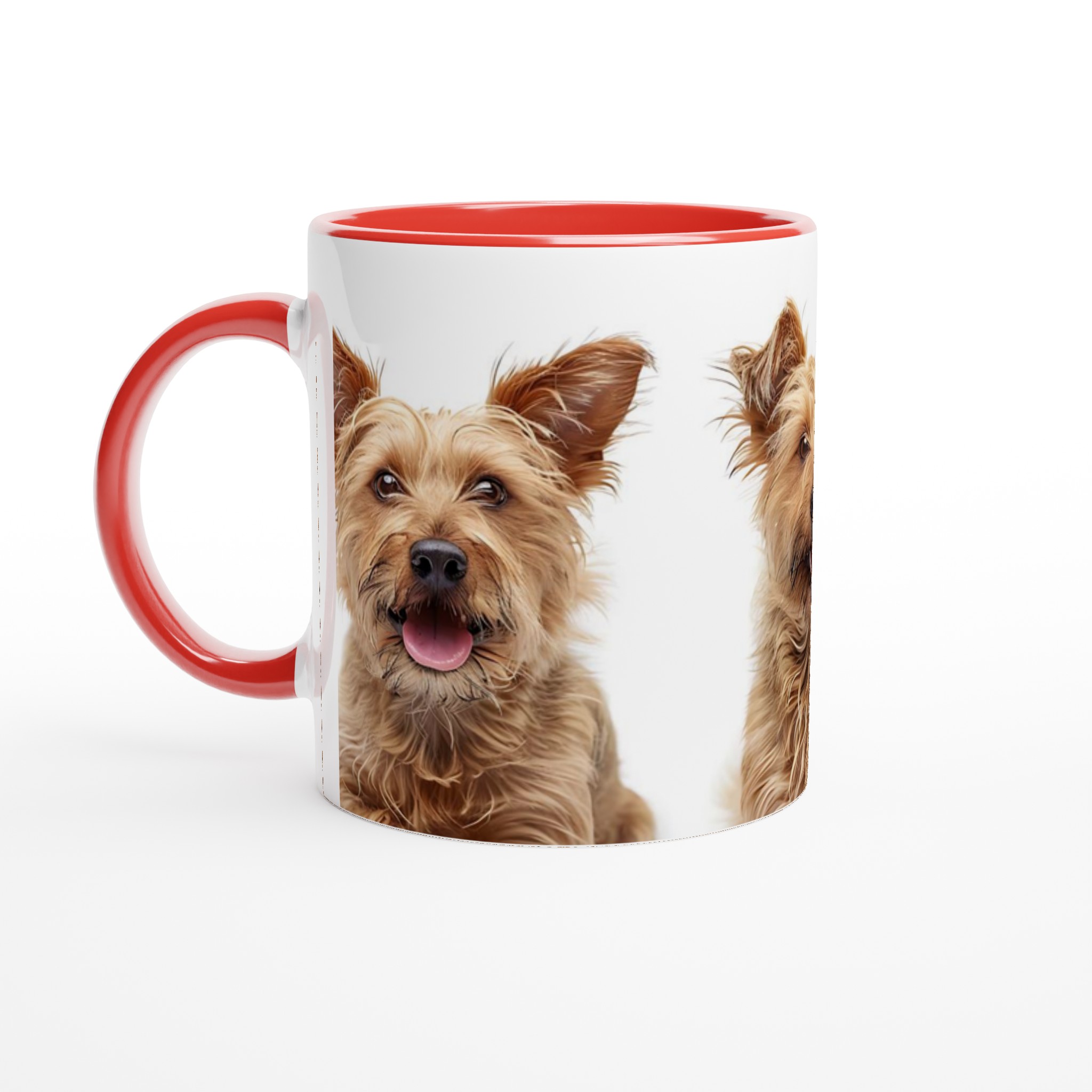 Charmig Yorkshireterrier Mugg – Personlig Kaffemugg i 7 Färgstarka Nyanser – Perfekt Present för Djurälskare 5 19b84a4f-b468-4832-b575-fdd83940918f