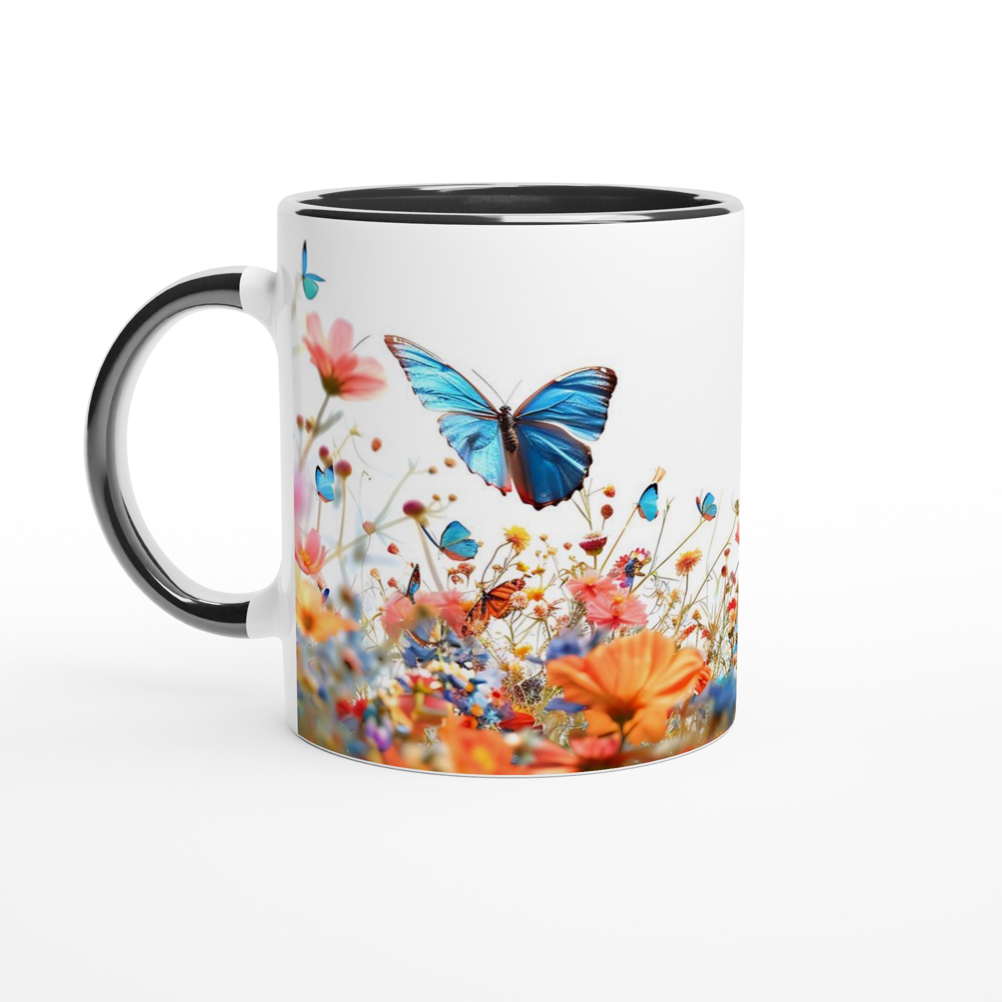 Fjärilsdröm 11oz Keramisk Mugg – Färgglad Flora & Fauna för din Fika, i flertalet nyanser! 8 253c8c66-0834-40af-ae55-3010747b9855