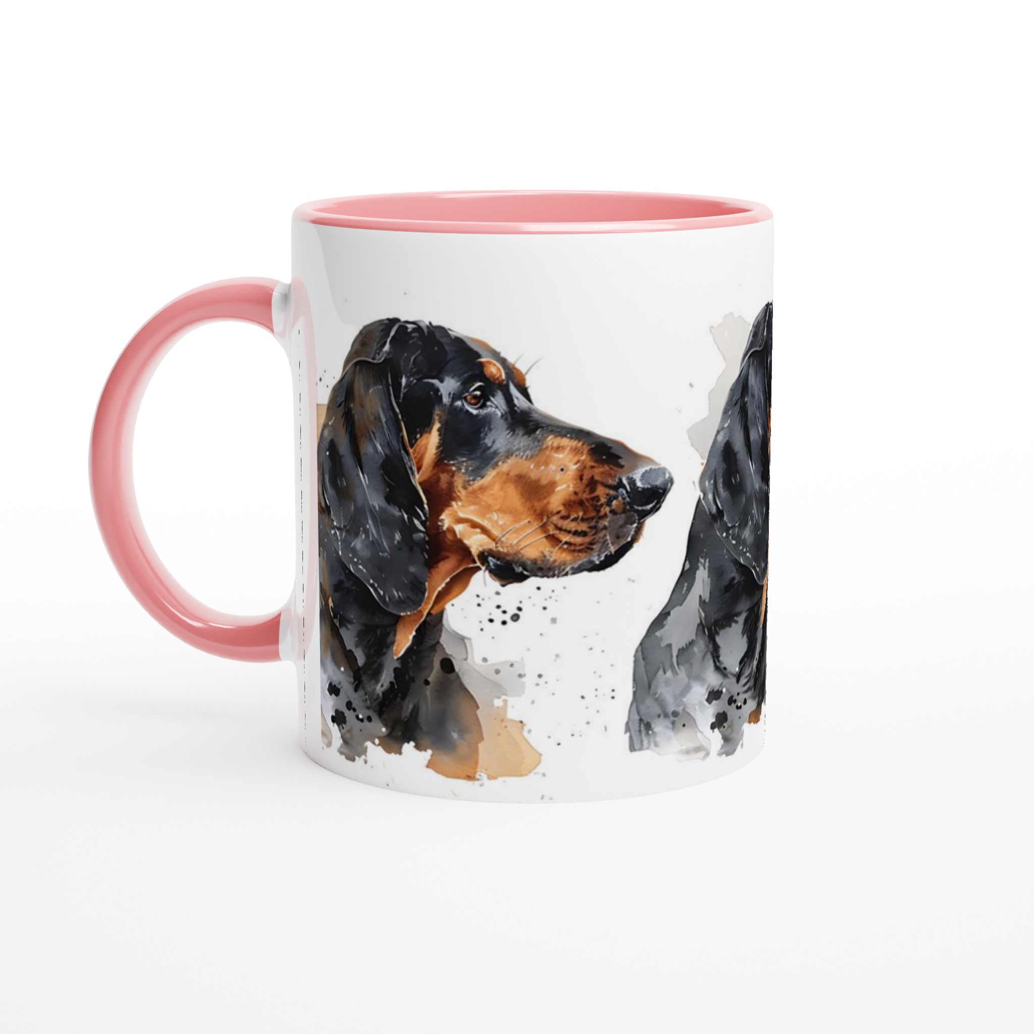 Elegant Black and Tan Hound Akvarellmugg – Din Kaffepaus med Stil 4 285b4c48-78cd-49cb-a7f4-f17b885704d8