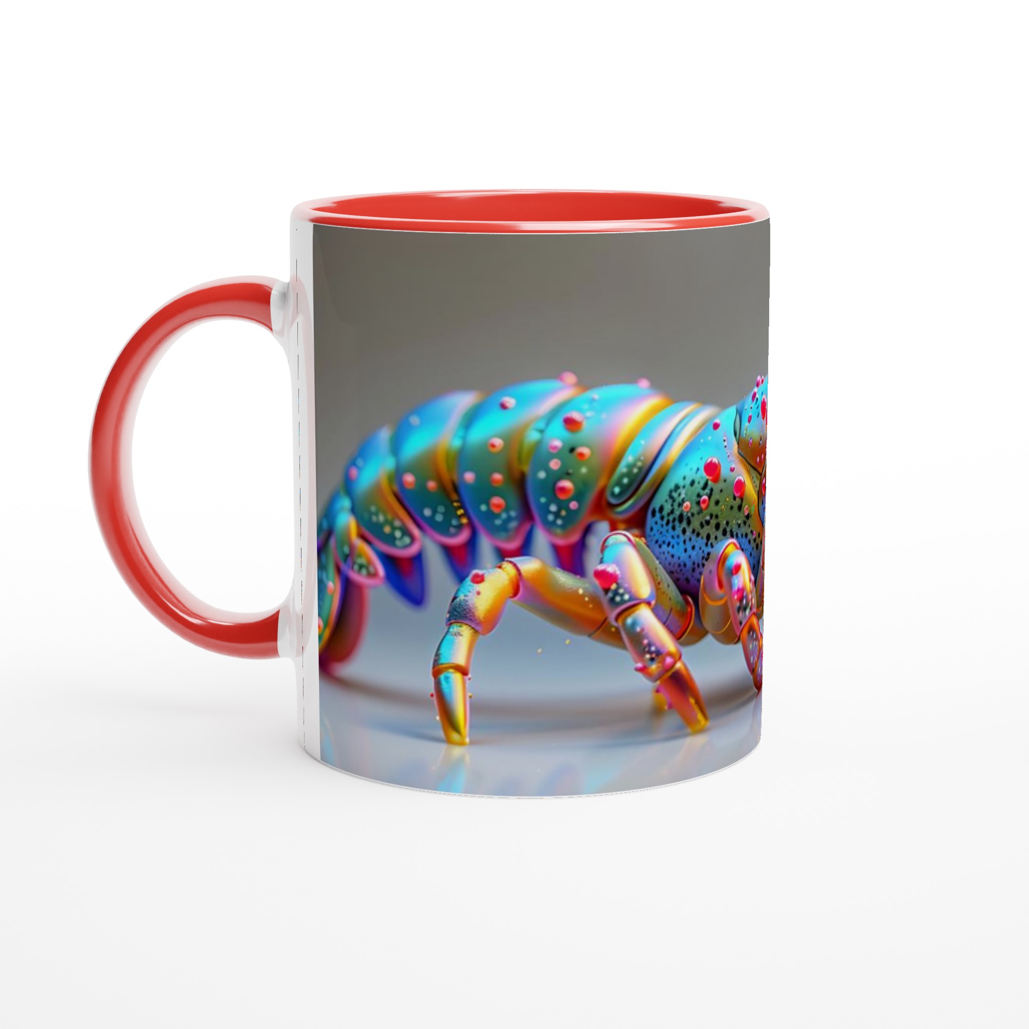 Neon Lobster Art Mugg – 11oz Keramikmugg med Vibrerande & Unik Design 6 292685df-d124-4069-9efd-9c5c067c161d