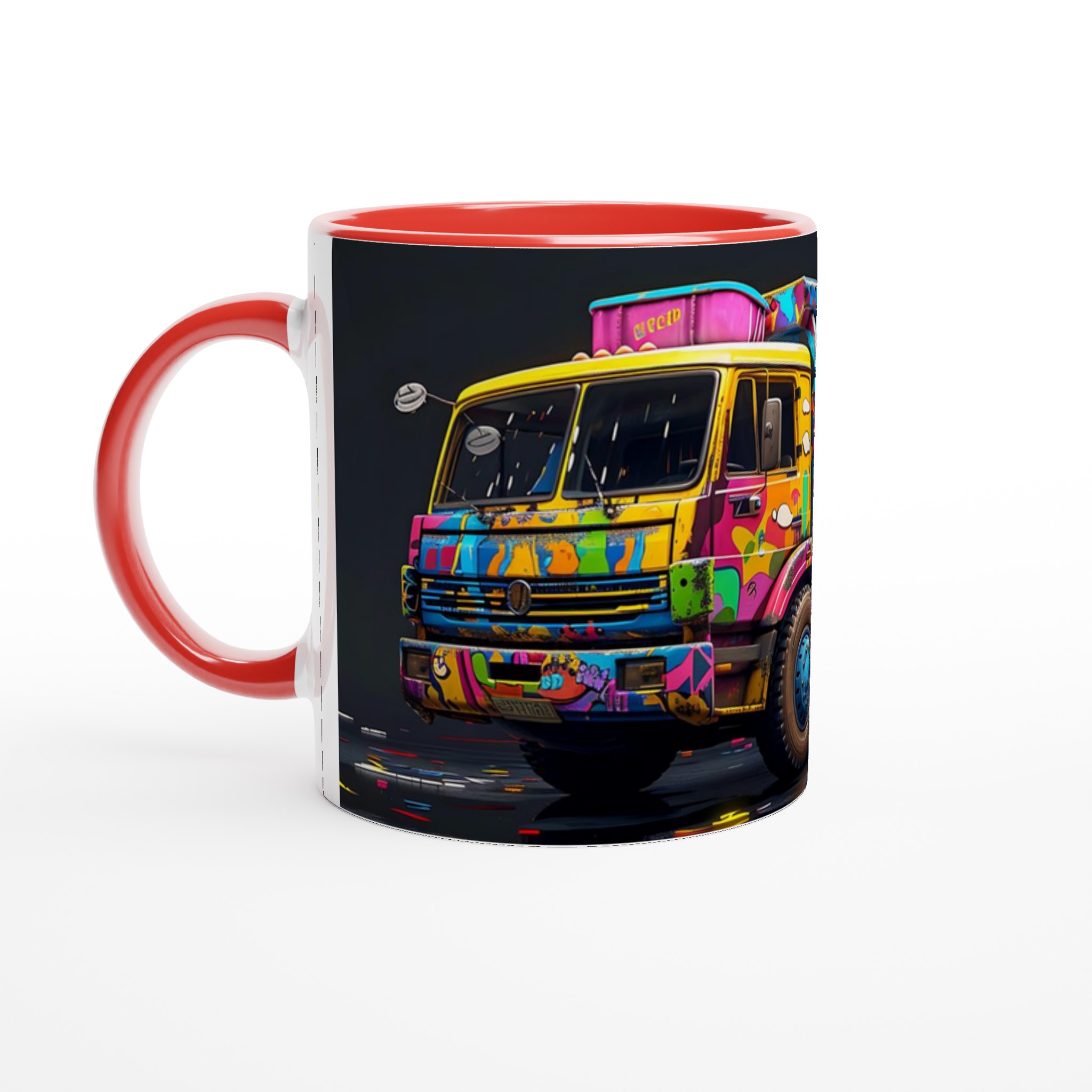 Konstnärlig Gatukonst Mugg – Färgstark Graffiti Design i Valfri Keramisk Färg 6 2c47bbf3-f305-4309-98c5-a6bac0556109