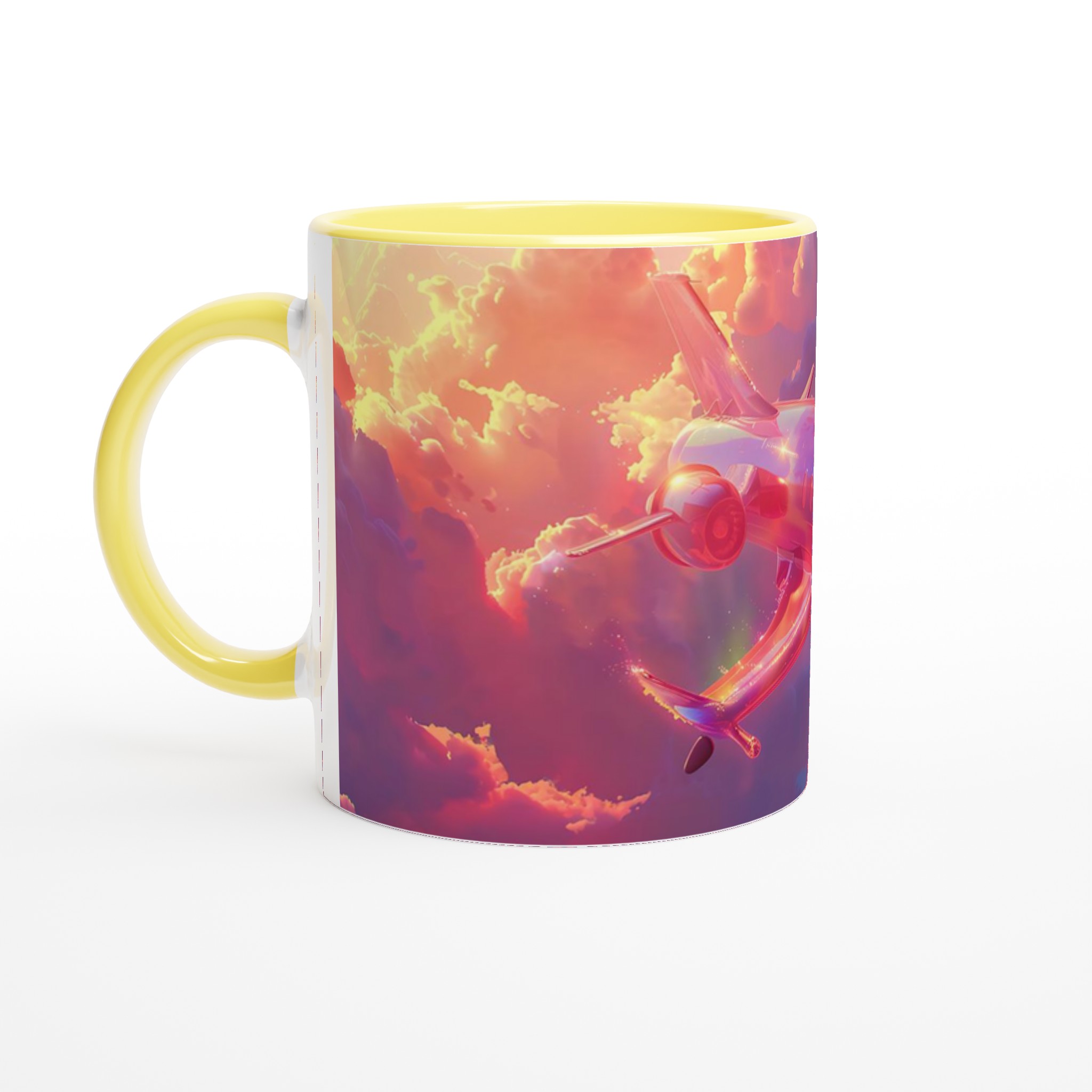 Neon Dream Jet 11oz Keramisk Mugg – Färgglad Futurism i Din Handflata 5 2cb270c9-5d8e-4955-adaf-8375d3240526