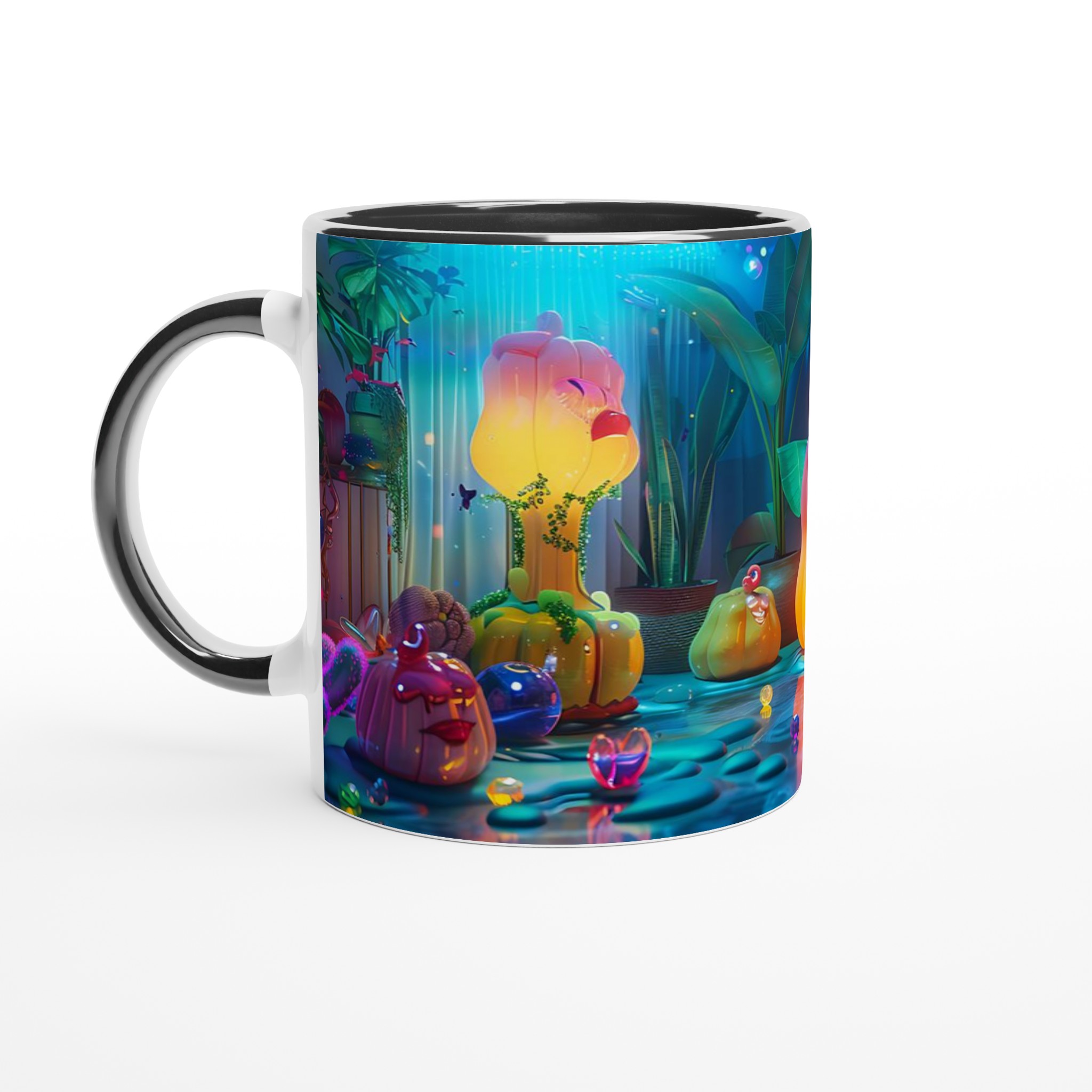 Magisk Nattmugg: Livfull 11oz Keramikmugg i ditt val av 7 glada färger 7 3425fcdb-bab3-4f18-a661-d50981fb2e78
