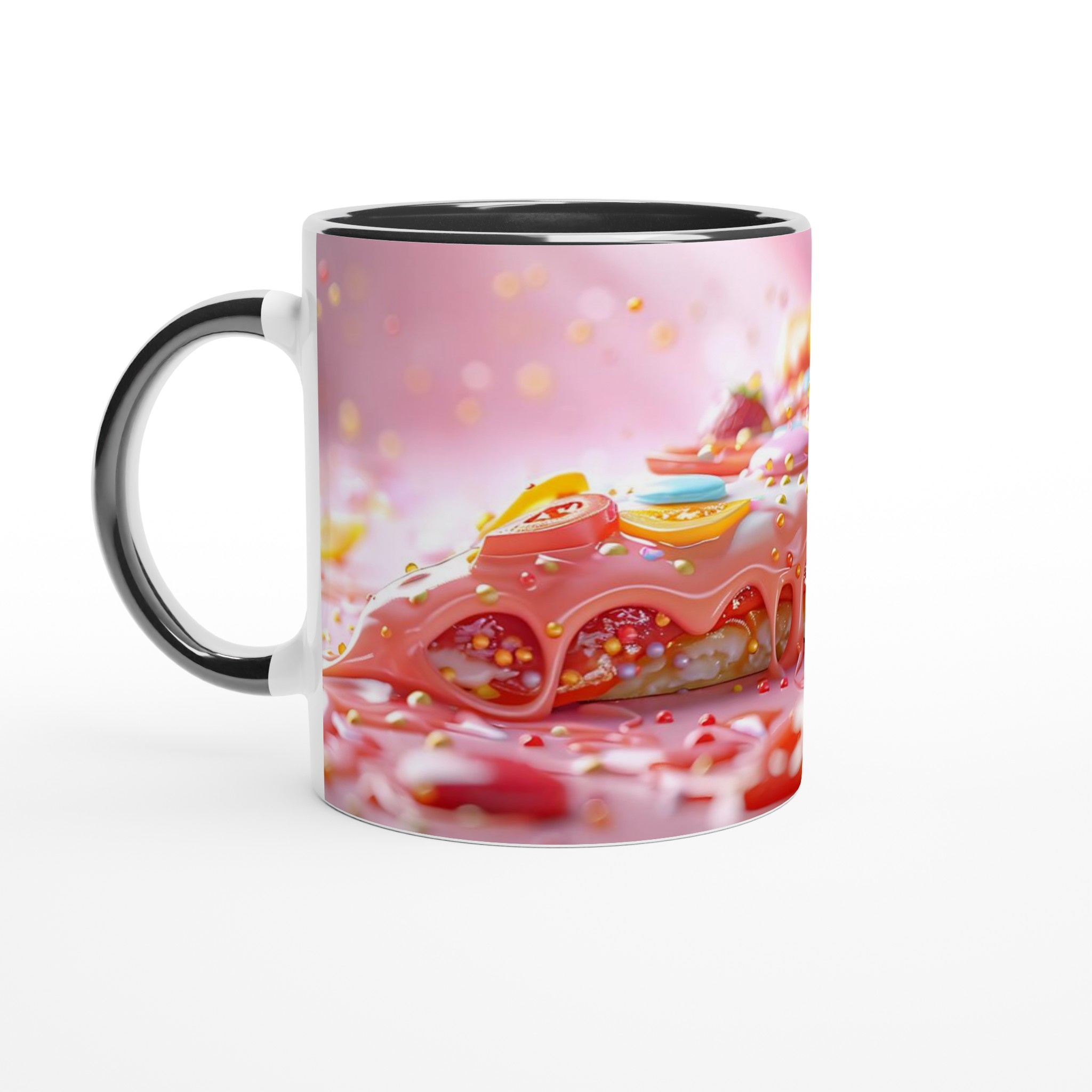 Söt Drömpizza 11oz Keramisk Mugg – Färgglad Design för Kaffeälskare 7 35ed358b-9054-4fab-8ca6-5b757da94508