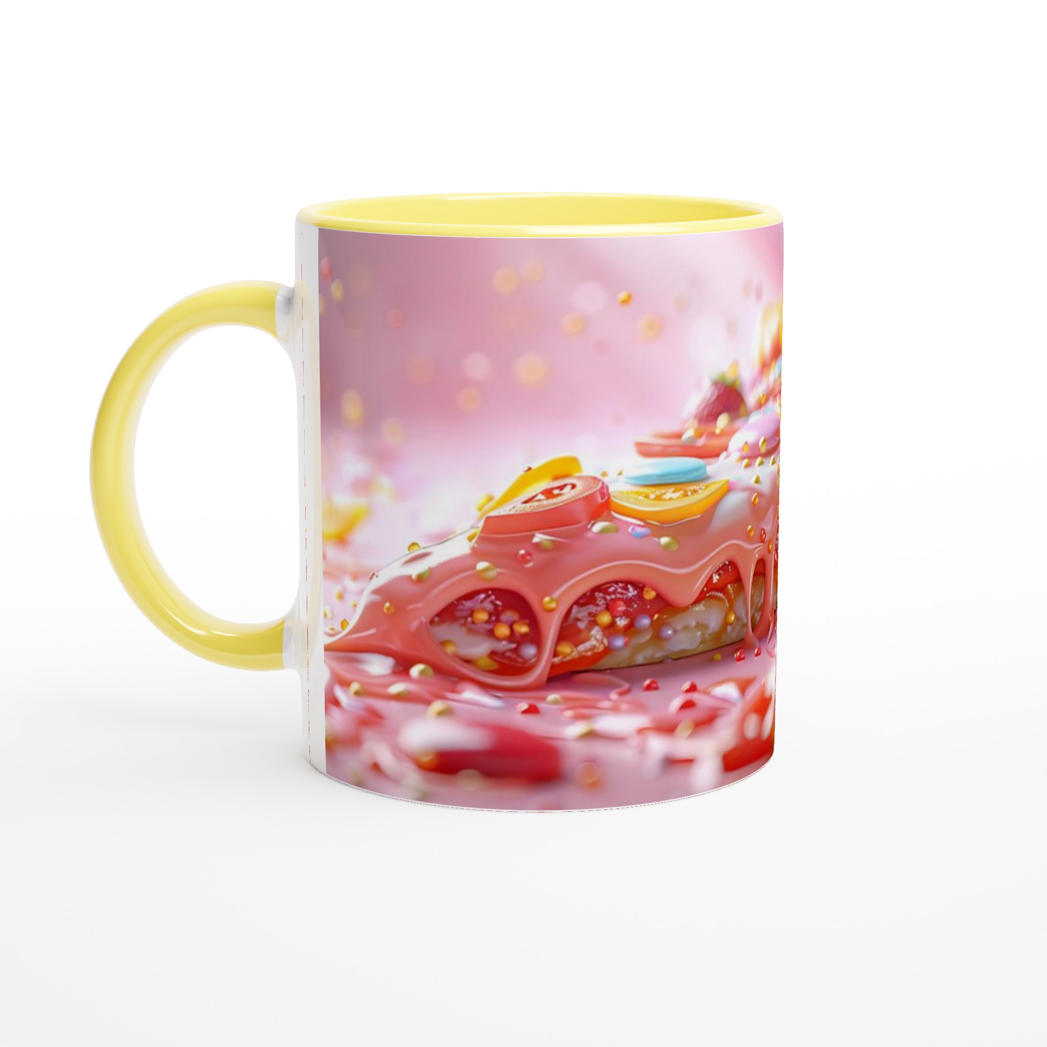 Söt Drömpizza 11oz Keramisk Mugg – Färgglad Design för Kaffeälskare 5 36b635aa-751e-4096-a99f-f7cdc26610bd
