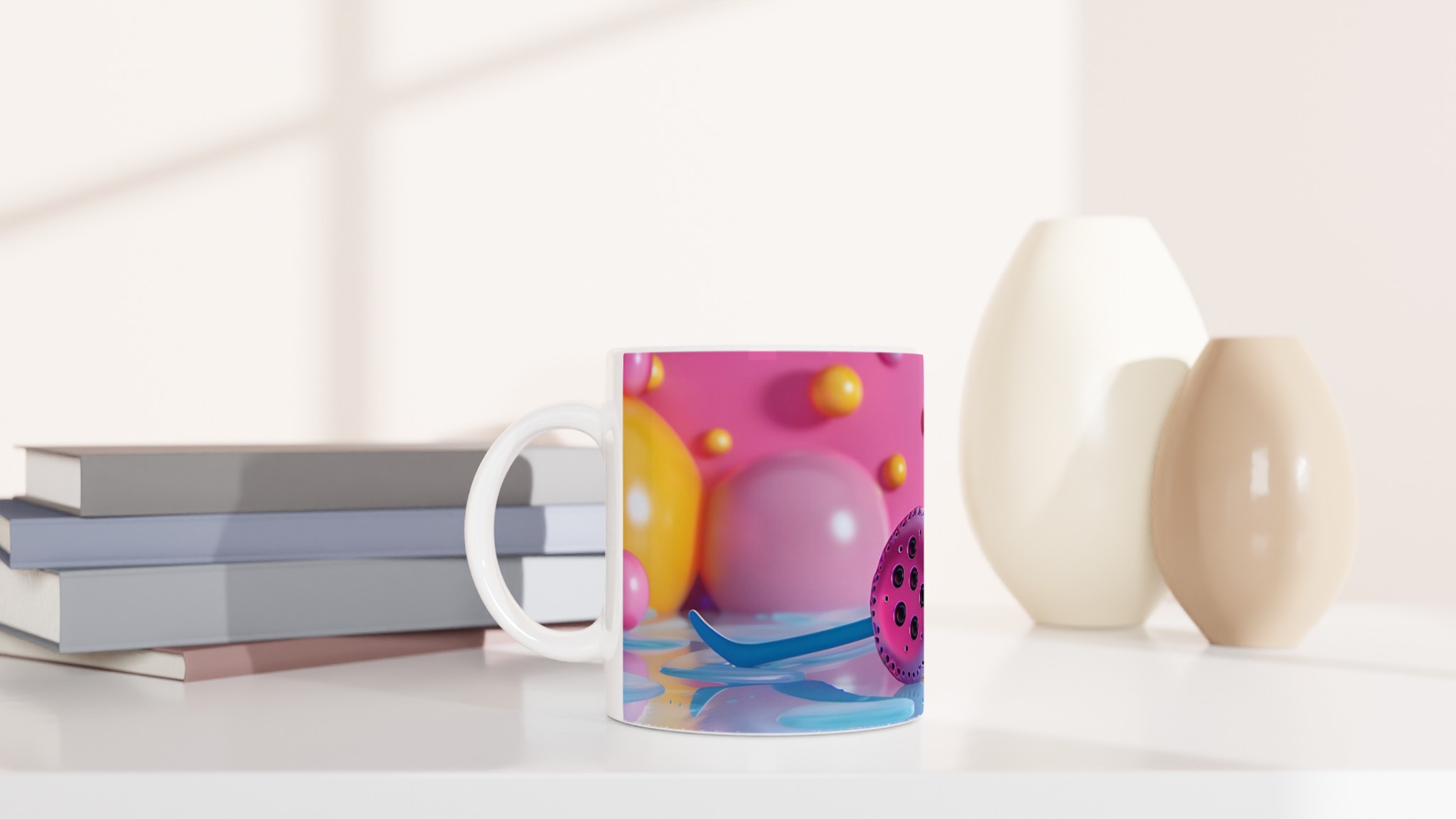 Pastell Pop Art 11oz Keramisk Mugg – Färgglad & Lekfull Vardagsfavorit 10 3d8660ee-cf0a-479f-b6ee-6385db7d2992
