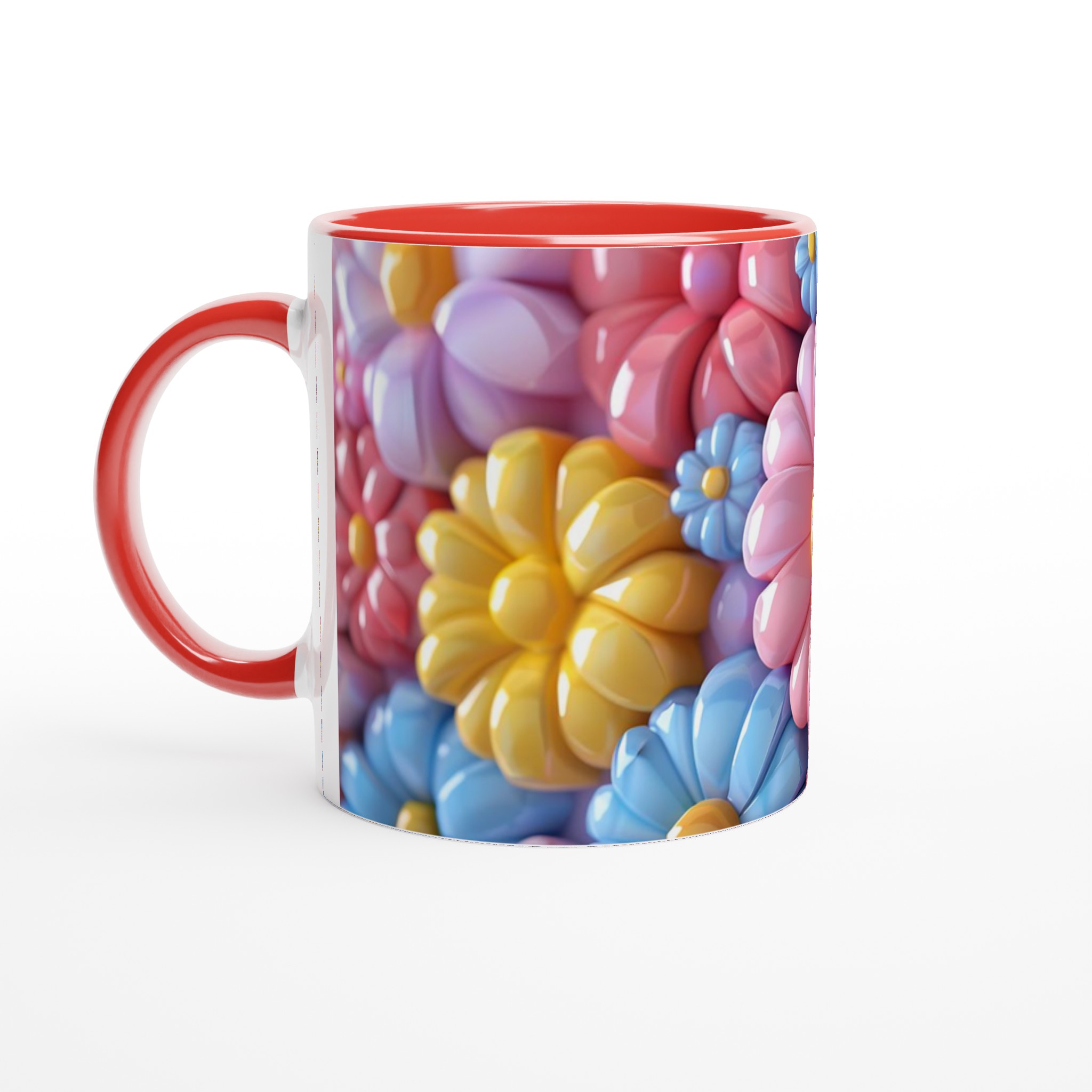 Pastel Daisy Delight 11oz Keramikmugg – Välj bland 7 Livfulla Färger 7 41c4231d-555c-42cf-9705-d4dafc1450ff