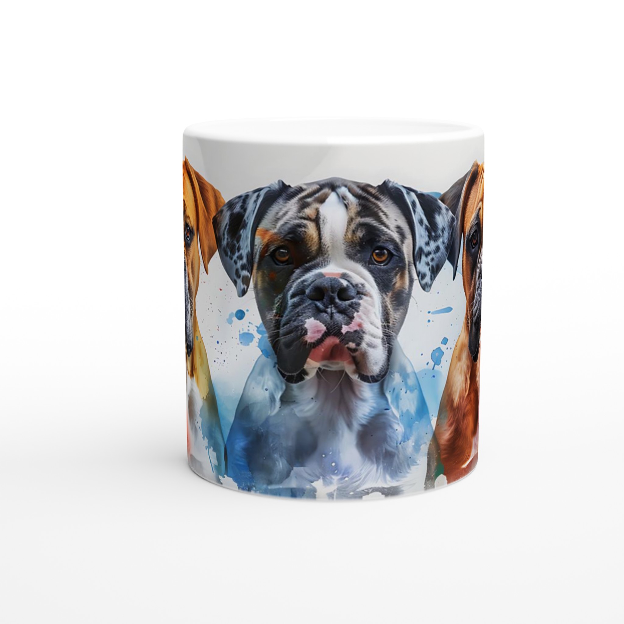 Boxerhund Konstmugg – Färgglad Akvarell & Personlig Stil, 11oz Keramik 8 434fd17e-5192-49ec-9c7f-ebd74fee2569
