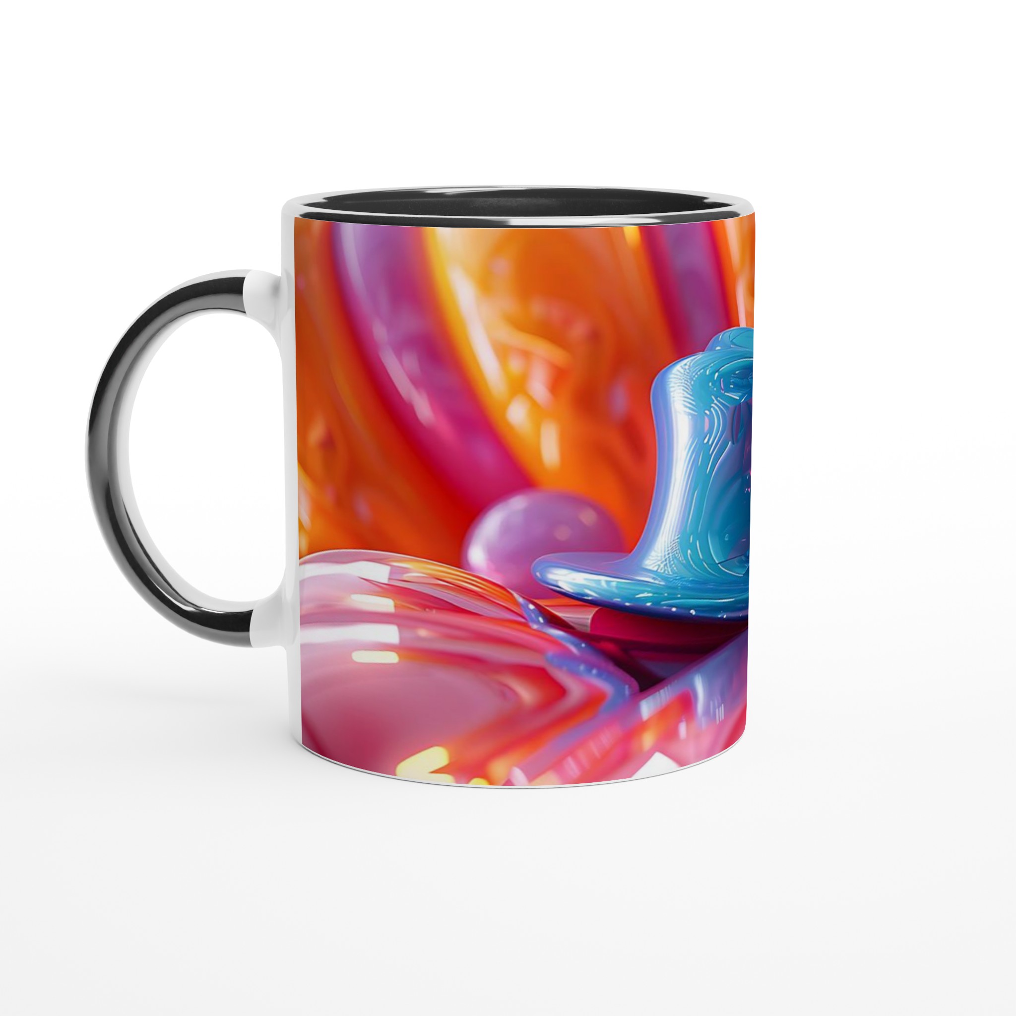 Abstrakt Målarstänk Keramikmugg – 11oz Konstfull Kaffemugg i Ditt Val av Livfulla Färger 7 45a4dfe9-7330-483d-a2b8-44c25c7b3a3a