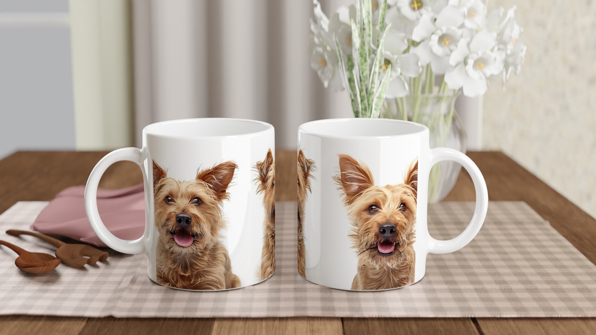 Charmig Yorkshireterrier Mugg – Personlig Kaffemugg i 7 Färgstarka Nyanser – Perfekt Present för Djurälskare 10 4bc5f0a0-6c51-4bfd-99fb-bbe37ab65dc9