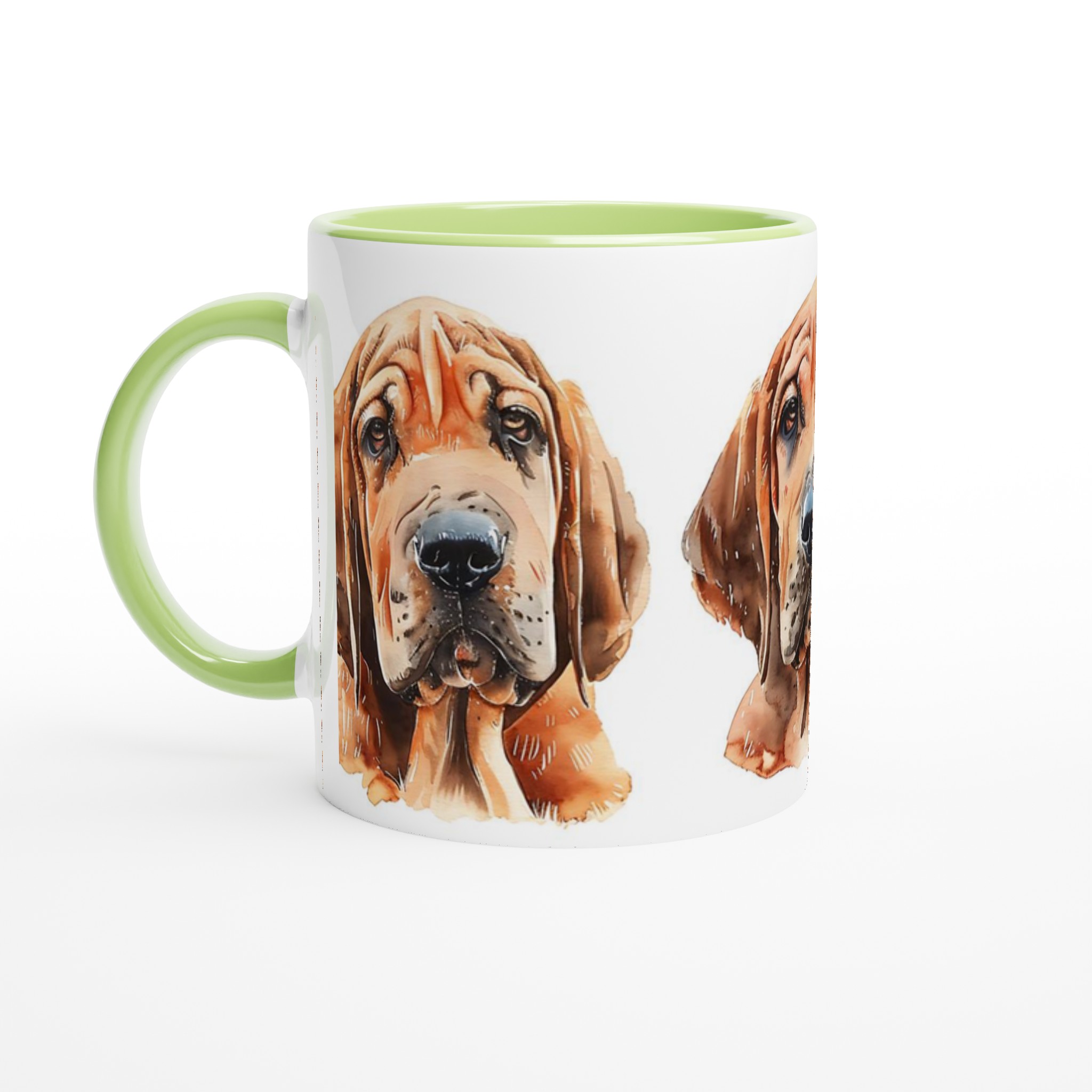 Blodhund Akvarell Mugg – Hundporträtt, Personlig Gåva, Djurälskare Kaffekopp i Flera Färger 6 4fa7c5a6-0242-44e1-ac38-5cfac5feeabd