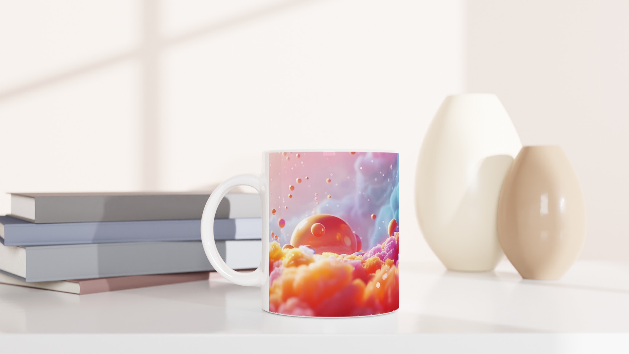 Kosmisk Dröm Mugg – 11oz Keramikmugg i Fantasifulla Färger för Kaffe & Te 10 58aa3704-6367-4e9a-a7d5-4891328d582d