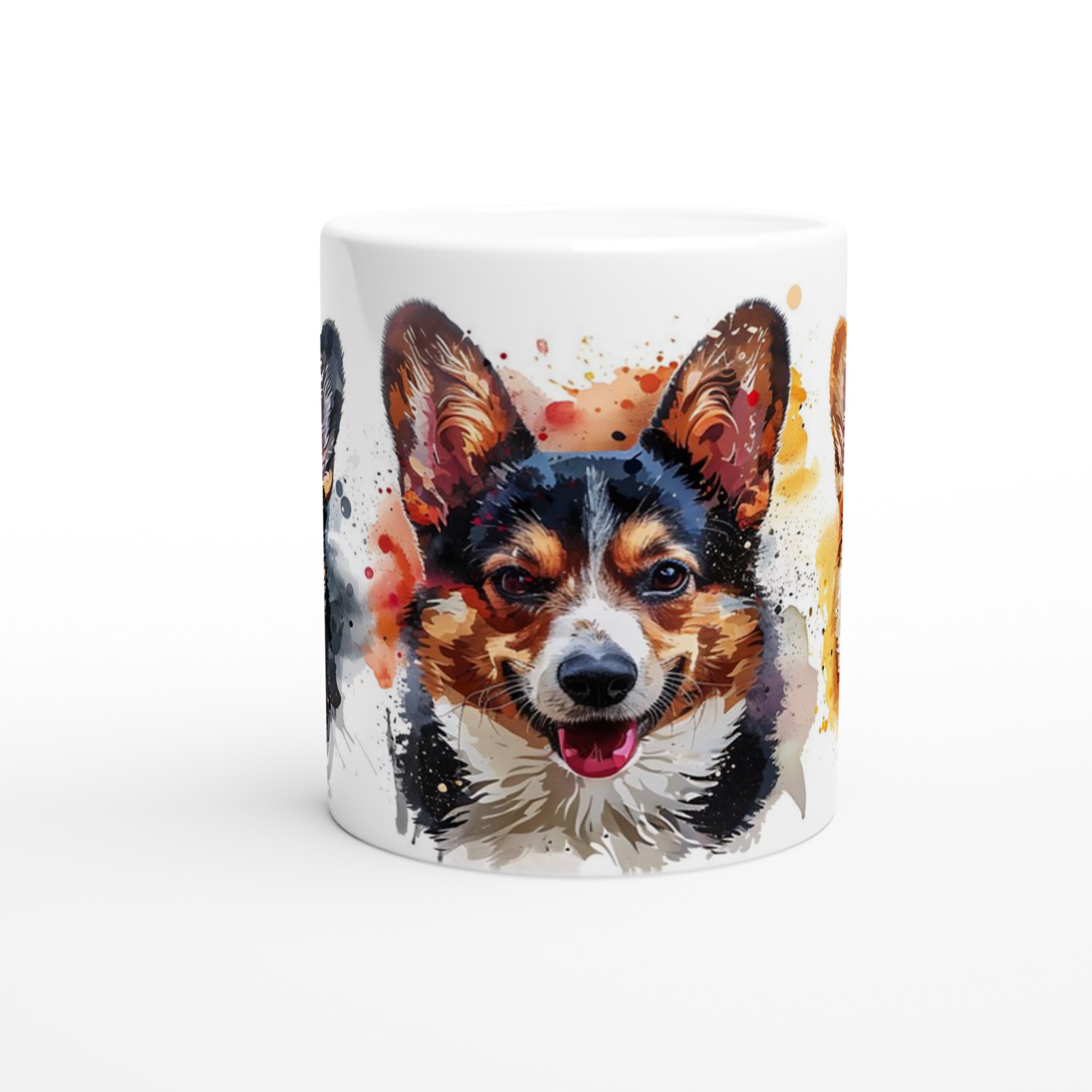 Corgi Akvarellmugg – Levande Hundporträtt i Din Valda Färg, 11oz Premium Keramikmugg 8 5e43ea2b-6a52-4aa3-a79d-5f668addb247