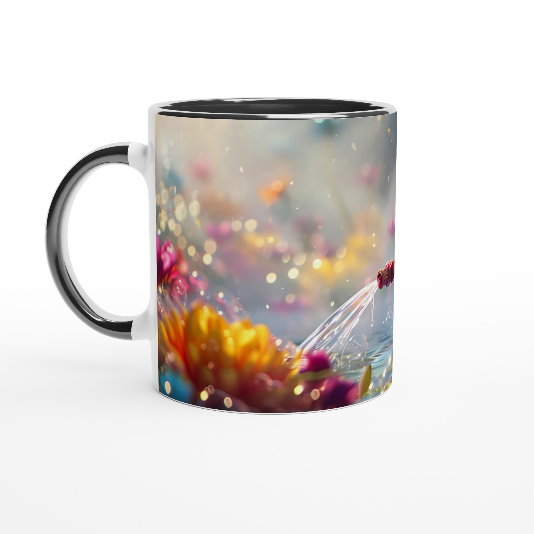 Förtrollande Blommande Mugg – 11 oz Keramik med Glad Design & Välj Din Färg! 7 60c3fe9b-8aeb-43a4-8911-d2de2083c7e6