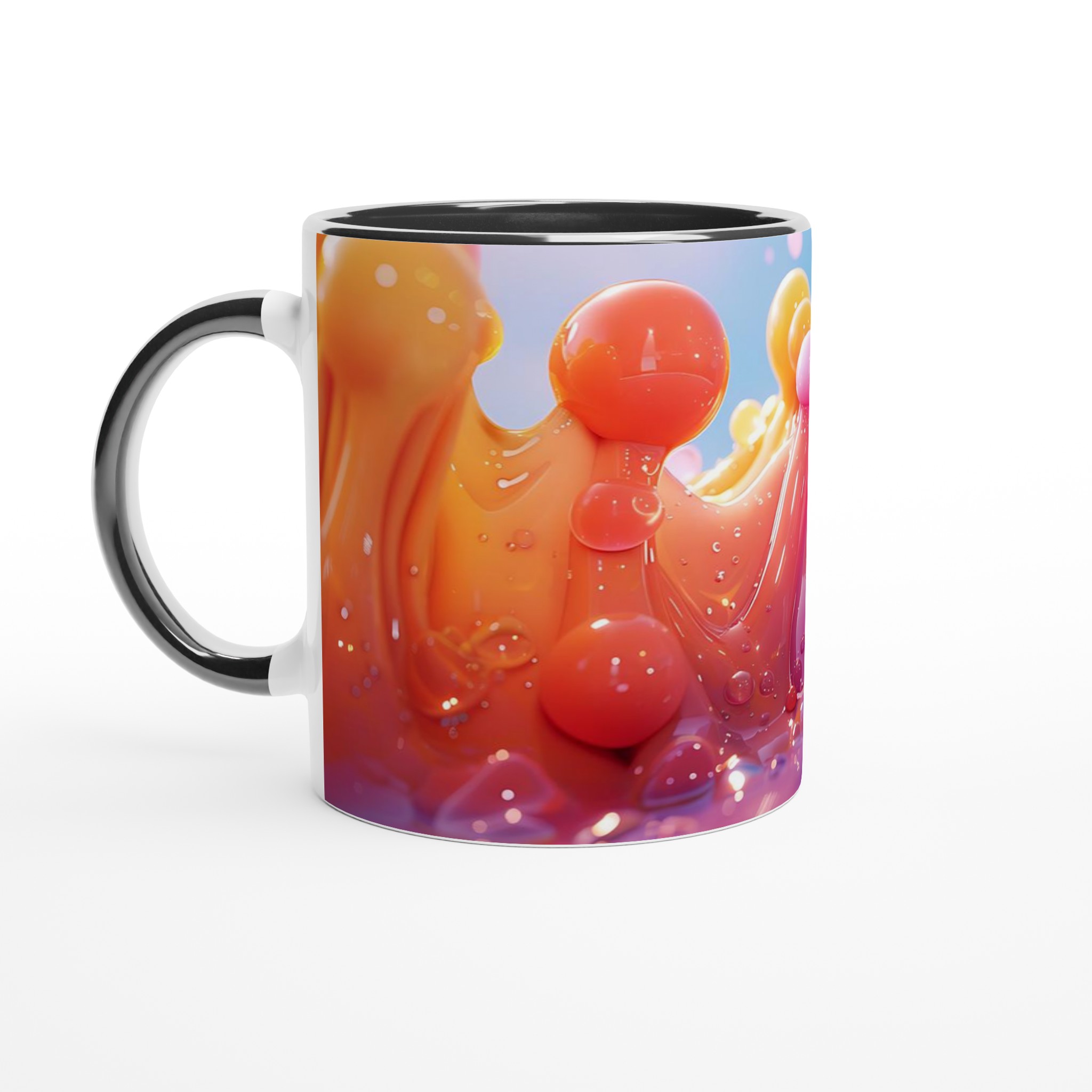 Färgsprakande 11oz Keramikmugg – Glänsande Design för Kaffe & Te i Sju Levande Nyanser 7 625995f9-faab-4a85-83e4-2ac11a0ac62f