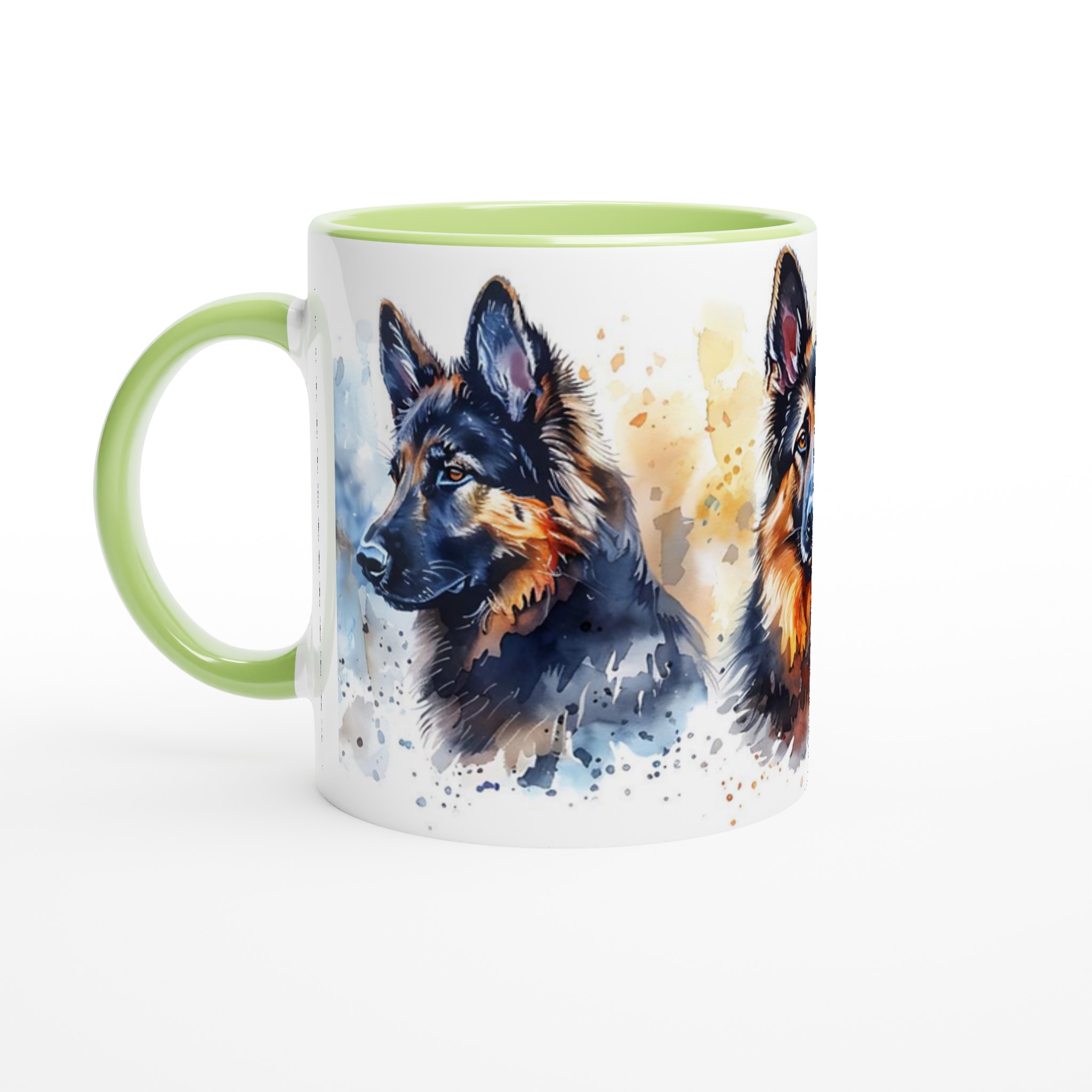 Vacker Schäfer Akvarell Mugg – Personlig Kaffekopp med Konstnärligt Hundmotiv i Flera Färger 6 62c9f50e-1813-457b-9f68-ea0206c9ecfb