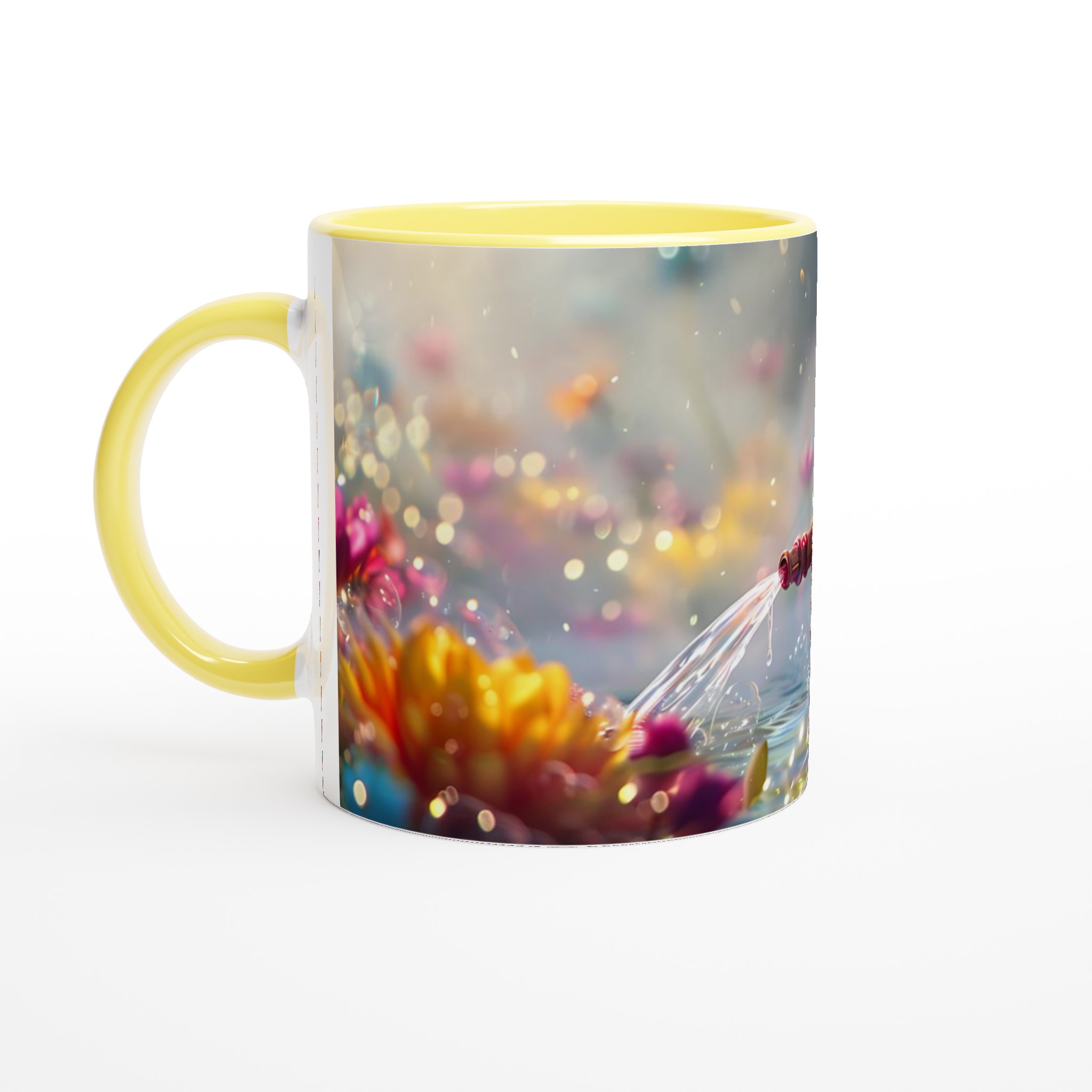 Förtrollande Blommande Mugg – 11 oz Keramik med Glad Design & Välj Din Färg! 5 69bb9afb-aced-4284-9037-1eb6b50533f6