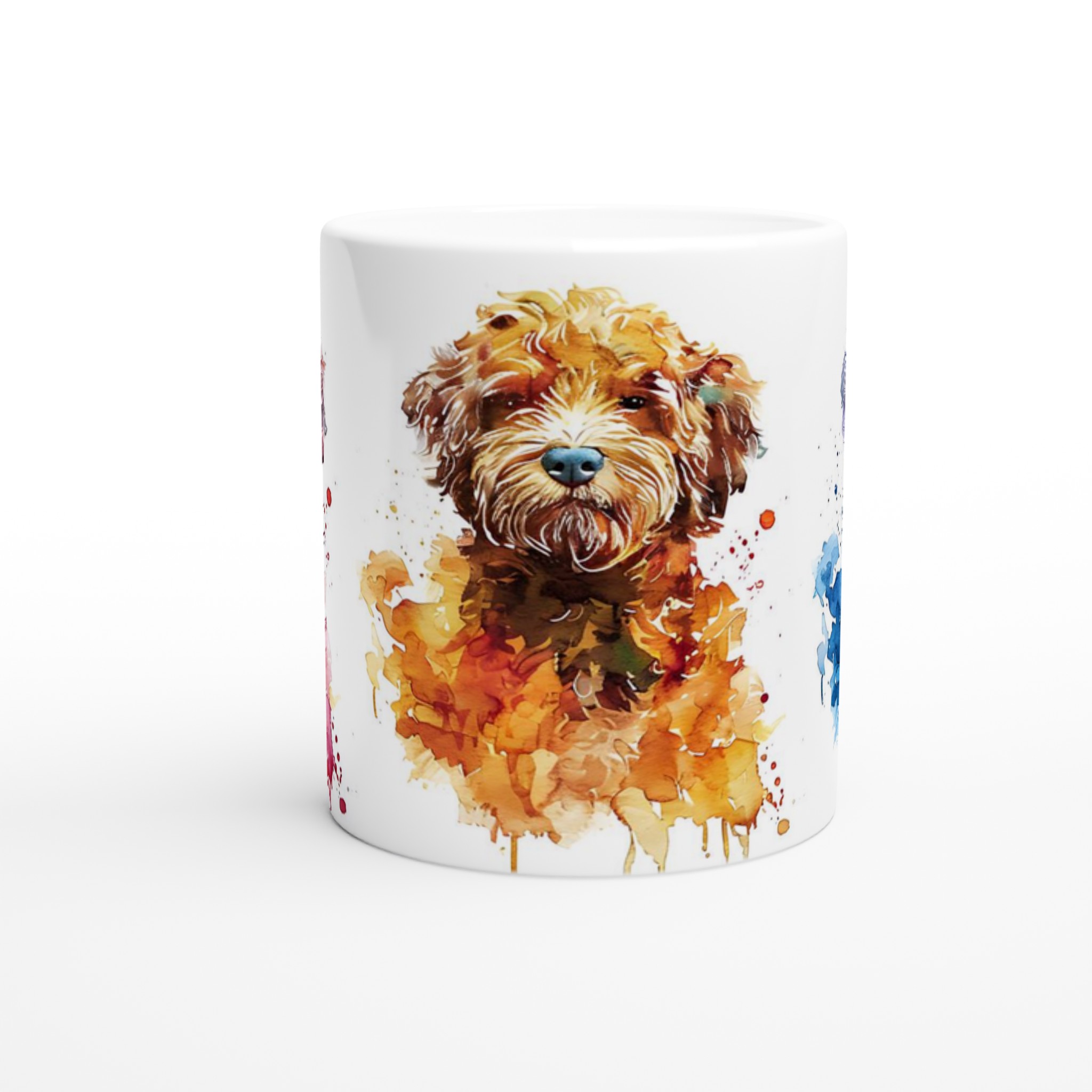 Konstfull Labradoodle Keramikmugg – Färgglada Akvarellval för Djurälskare 8 6b5fcdef-2e4b-47bc-b6fe-b342e6c75791