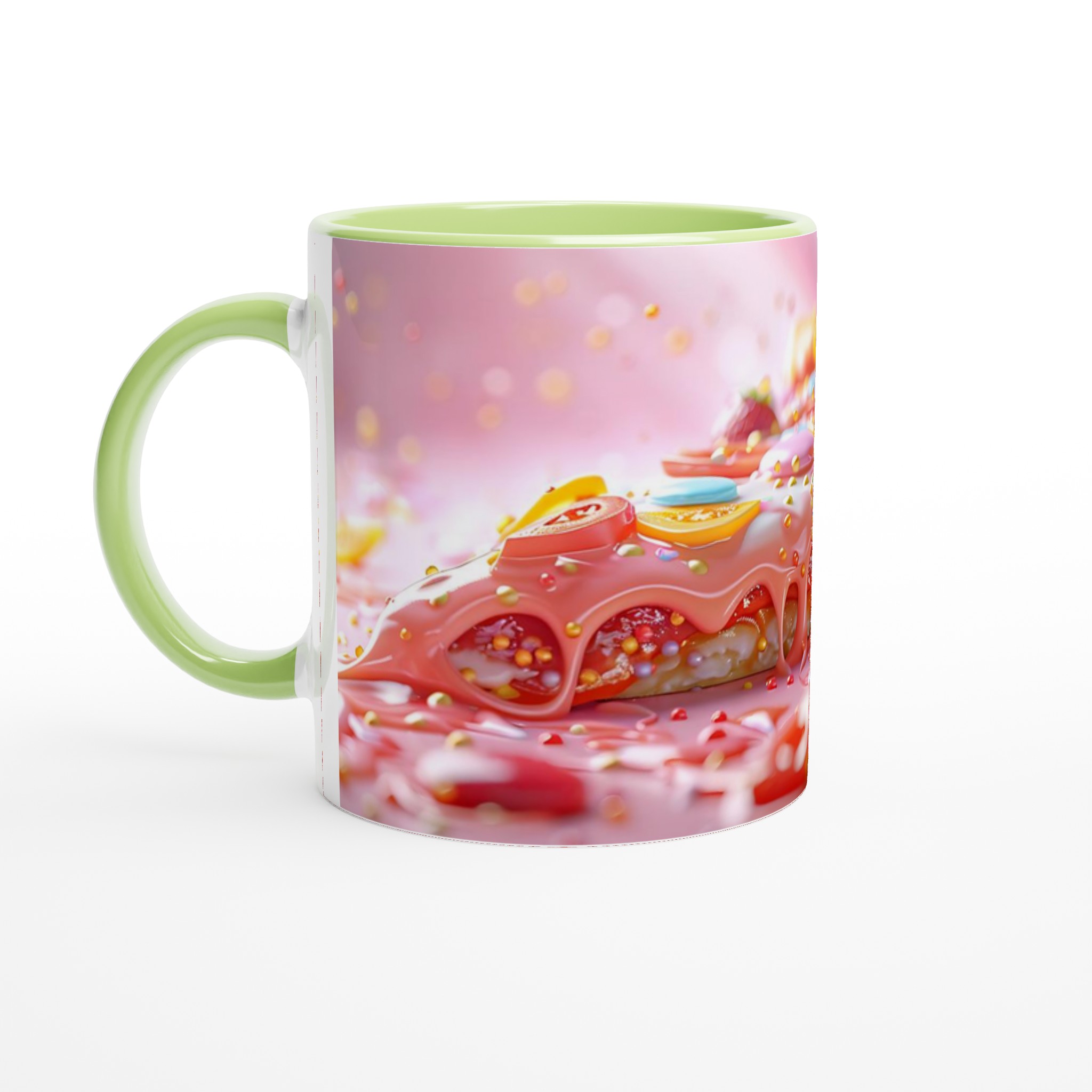 Söt Drömpizza 11oz Keramisk Mugg – Färgglad Design för Kaffeälskare 4 6c00d0cf-edc1-4429-b2b0-cb824c2232c8
