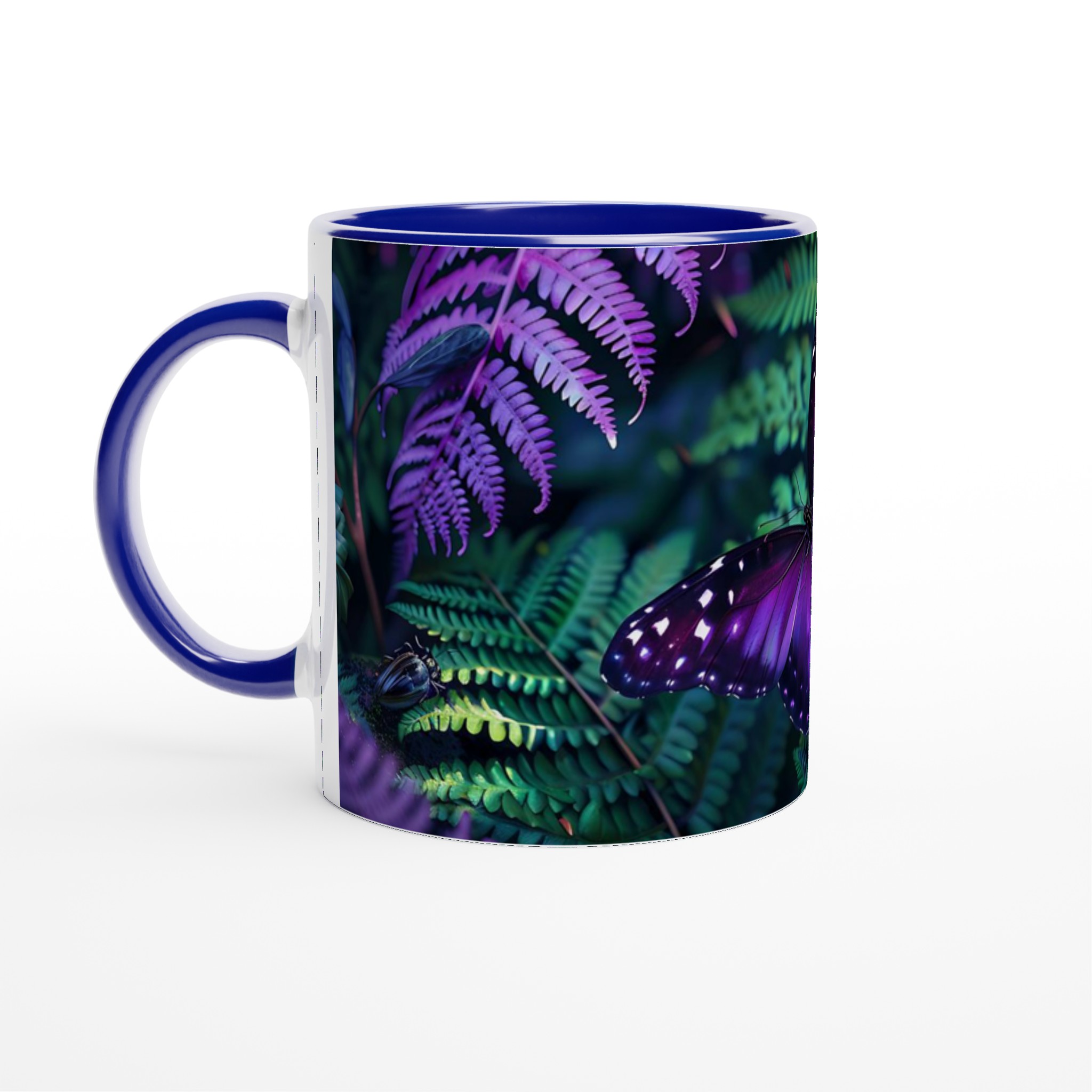 Magisk Purpurfjäril 11oz Keramikmugg – Din Kaffestund, Ditt Konstverk i Valfri Färg! 3 714ae6ea-867c-44e1-beb8-17ca59d897a3