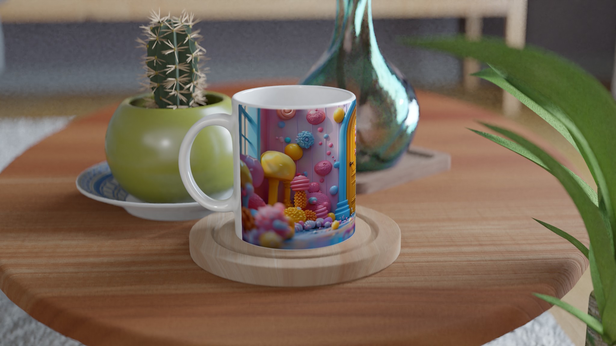 Pastell Drömmugg: 11oz Keramikmugg i lekfulla färger 8 72658c02-cf9a-4ab8-a77d-3f38d617c07d