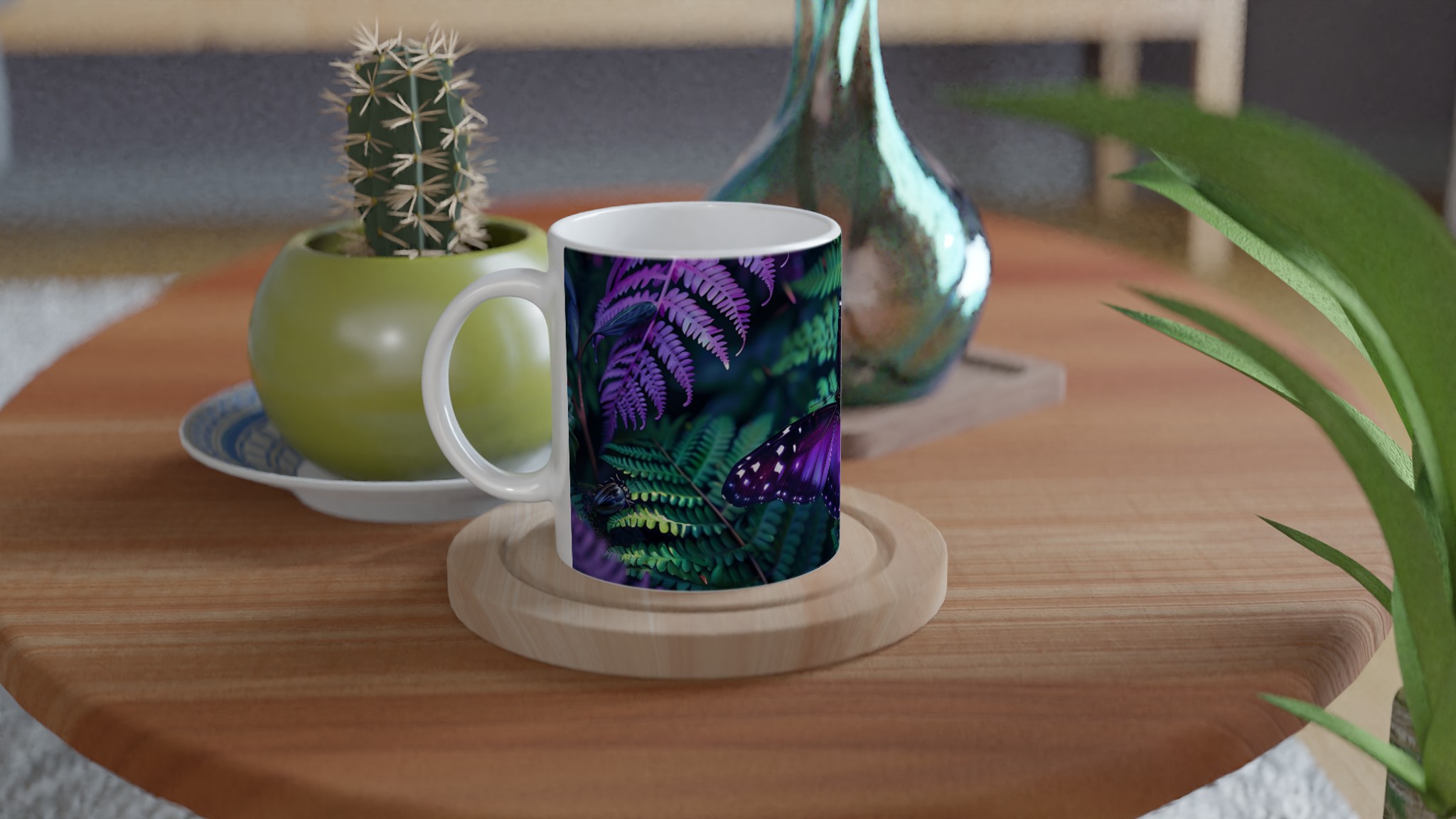 Magisk Purpurfjäril 11oz Keramikmugg – Din Kaffestund, Ditt Konstverk i Valfri Färg! 8 74638575-7dab-4089-8c0e-145fd69130c1