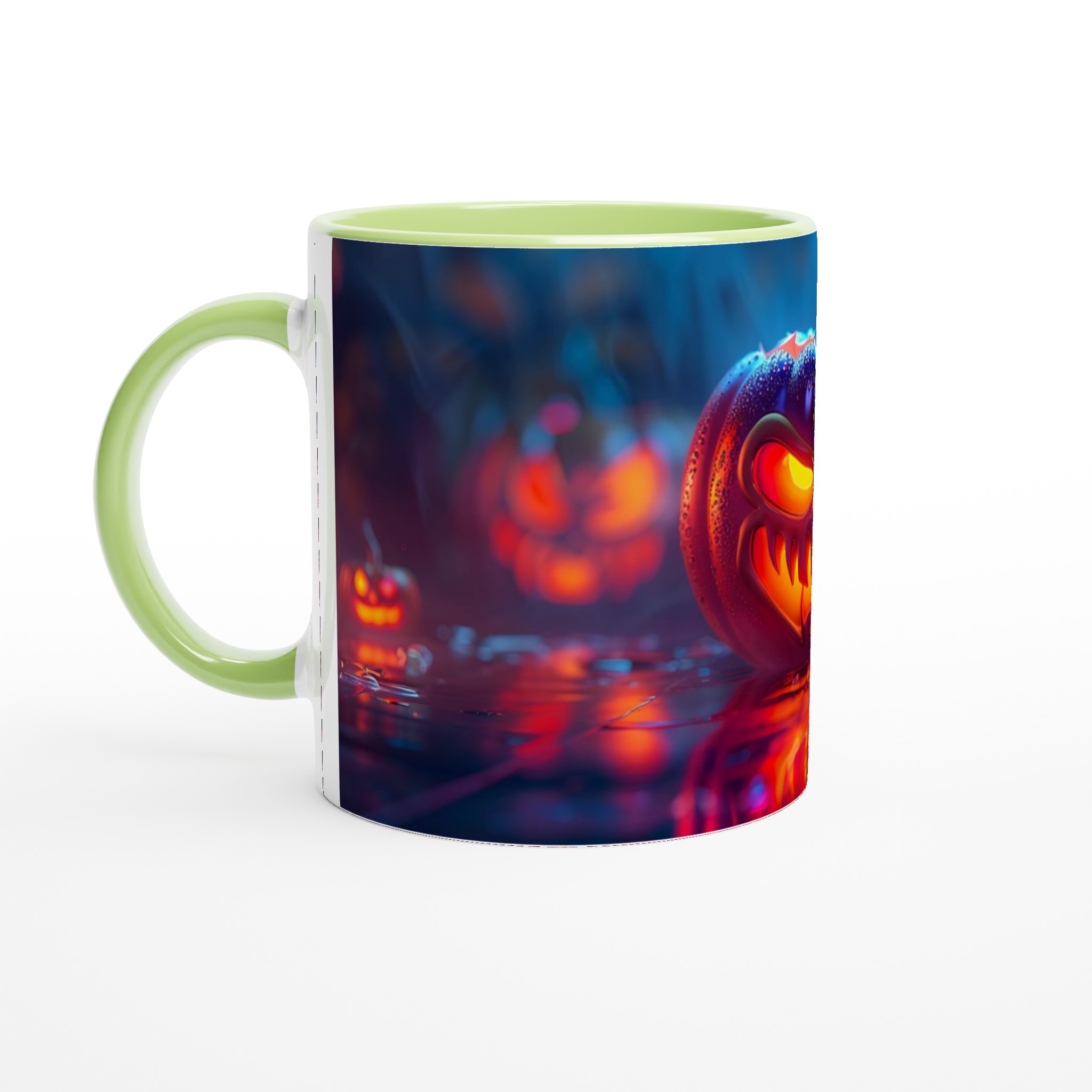 Neon Halloween Pumpa Mugg – Skräckinjagande Design i 7 Färgstarka Nyanser – 11oz Keramikmugg 4 75a9fc71-bbde-4fc7-a87b-f8f8084065f6