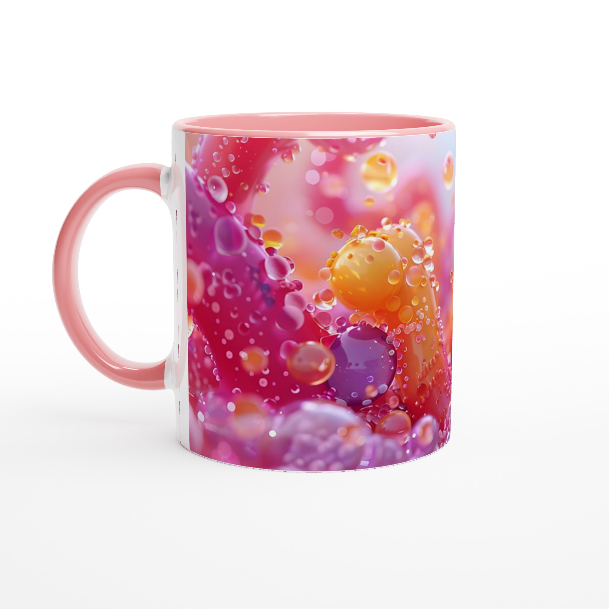 Bubblig Galax Keramikmugg - 11oz i Valfri Färg: Upplev en Explosion av Färg! 2 78cf30f9-3640-425b-8d66-65b7e91ea82a