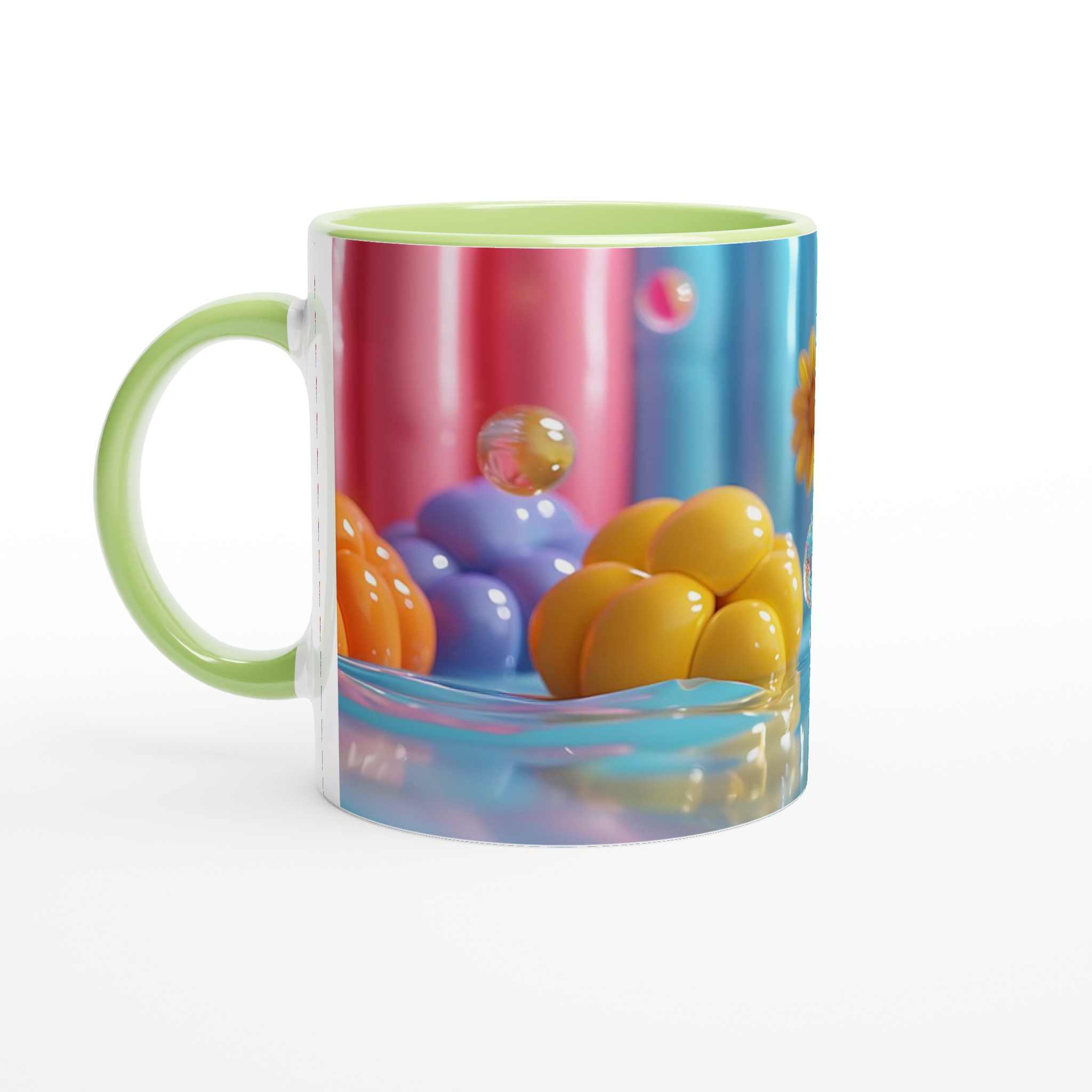 Pastel Bubble Joy Mugg – 11oz Keramisk Kaffekopp i Lekfulla Färger för Varje Glad Stund 4 7c333447-aca7-443c-869a-5dd96d2e618a
