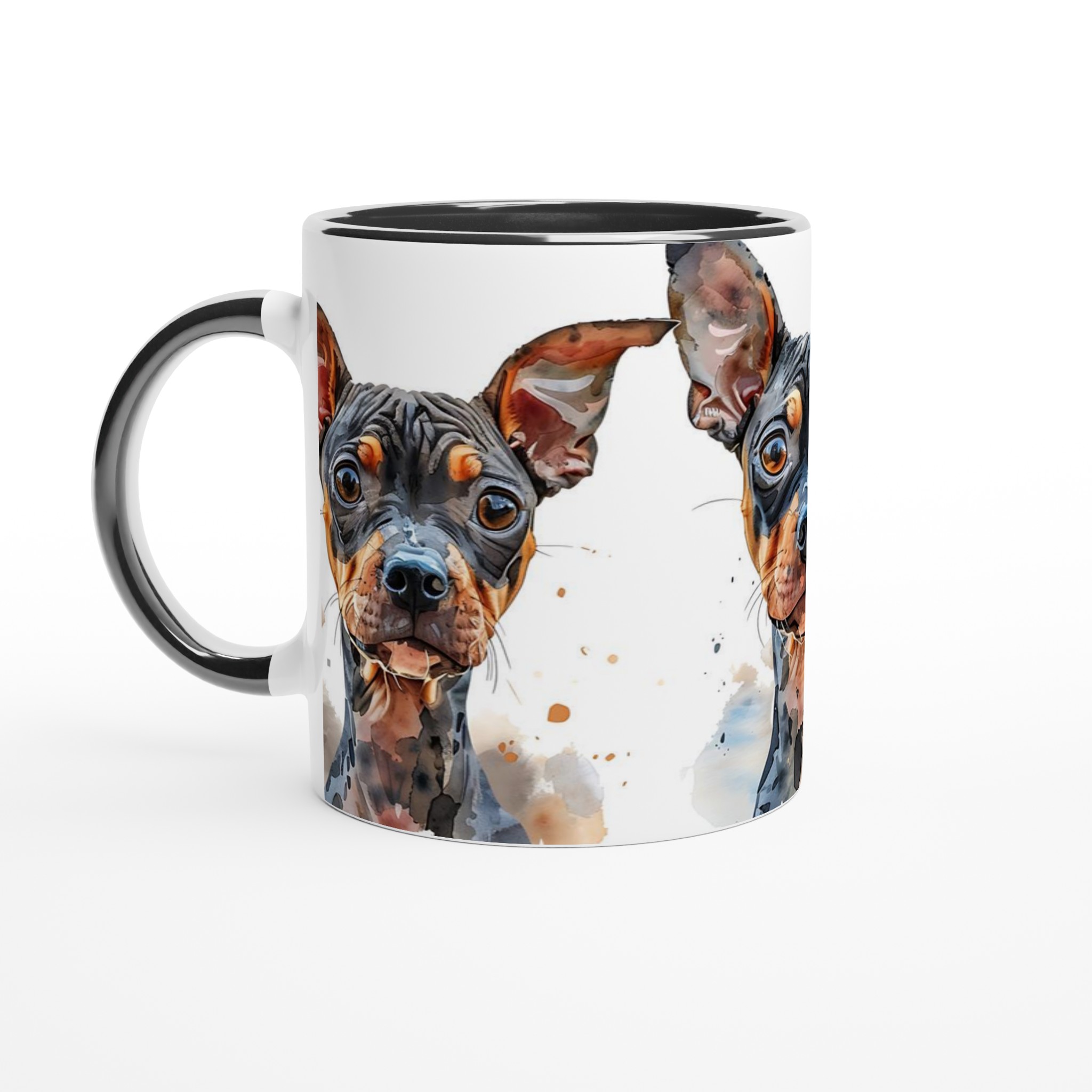 Konstnärlig Pinscher Keramikmugg – Perfekt för Hundälskare, i flera livliga färger 2 7f10915d-7104-4158-94b8-ad7b3d648e48