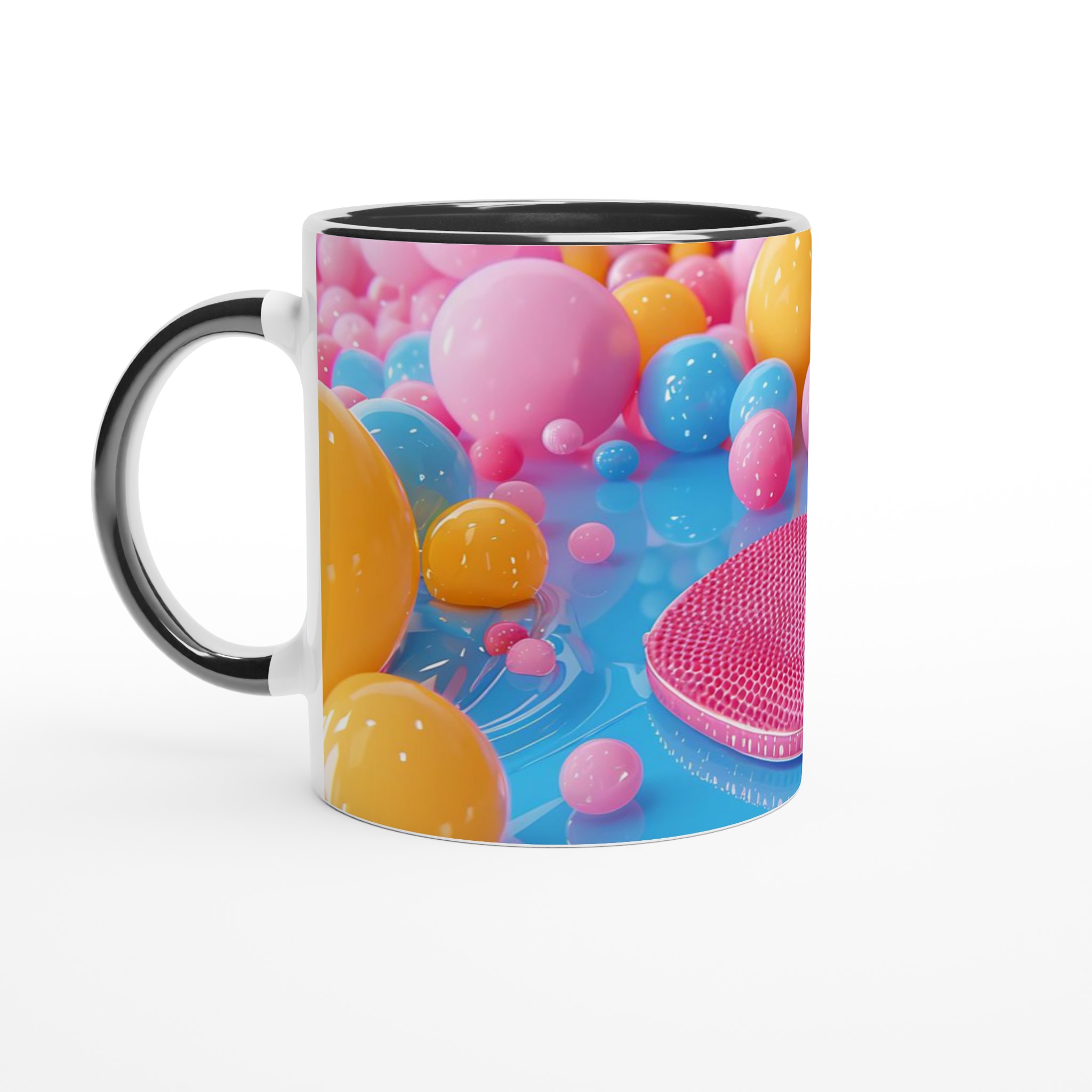 Pastell Pop Art Kaffemugg – 11oz Keramikmugg i Valfri Färg, Diskmaskin- & Mikrovågsugnssäker 7 845cd0aa-cfc9-46a7-85aa-b119bd0bf034