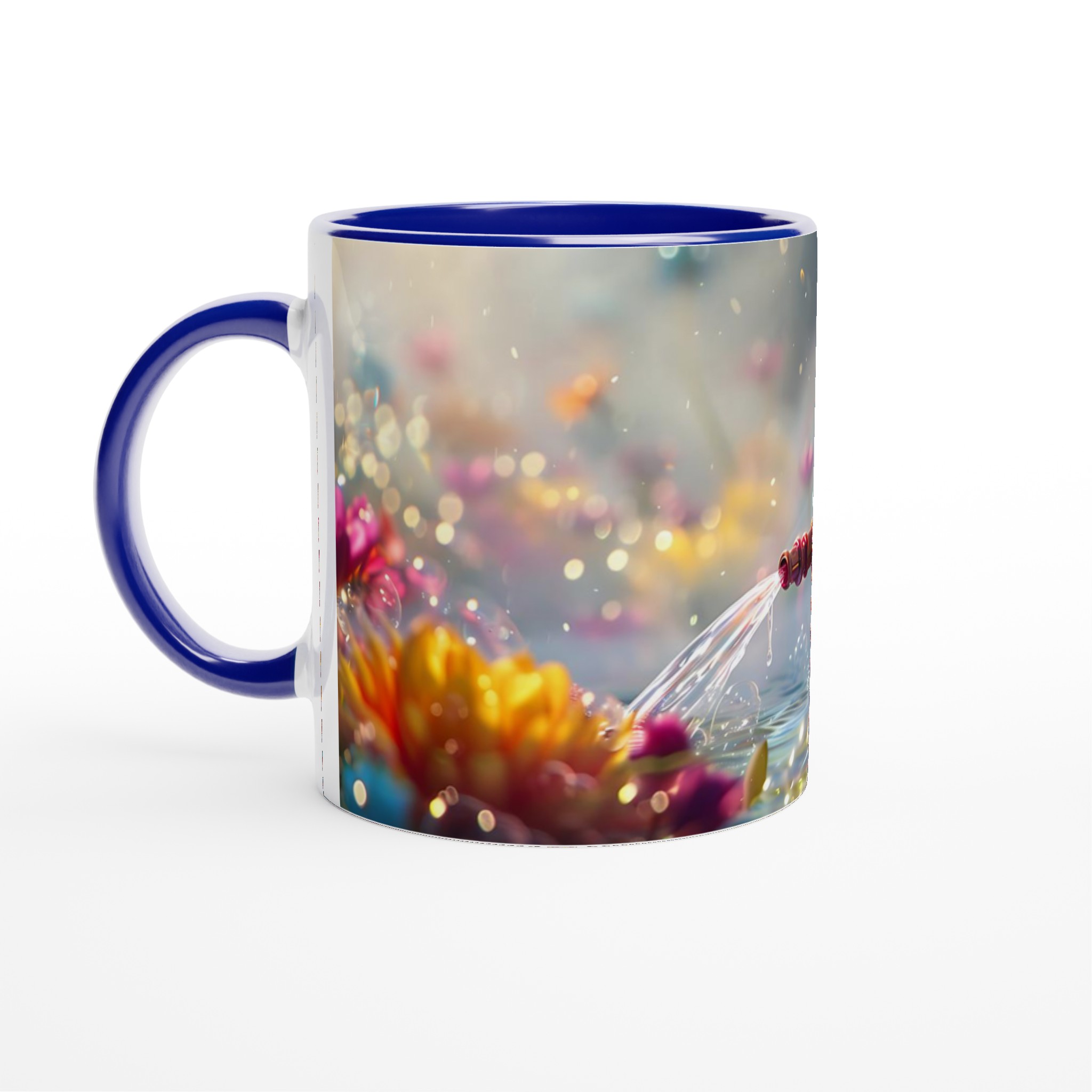 Förtrollande Blommande Mugg – 11 oz Keramik med Glad Design & Välj Din Färg! 3 8703ca2d-b339-4198-a25c-ad935d5d1ee4