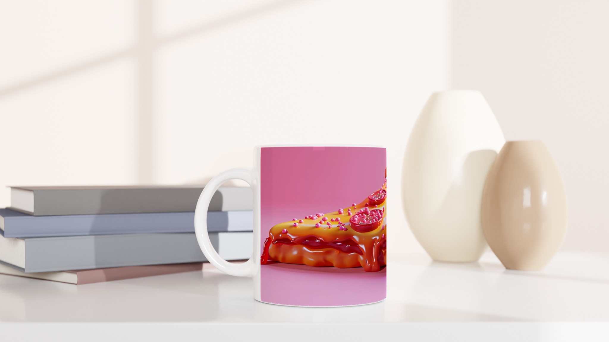 Sötaste Pizza Bit Keramisk Mugg – Lekfull Design i Livliga Färger för Din Favoritdryck 10 886bcefe-7aa2-4153-bccb-71cd3dbfaf74