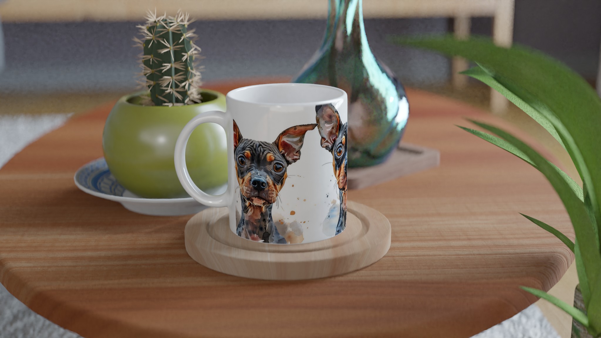 Konstnärlig Pinscher Keramikmugg – Perfekt för Hundälskare, i flera livliga färger 9 8bb8ba54-85ba-41b0-8d7a-b32f9acc12a3