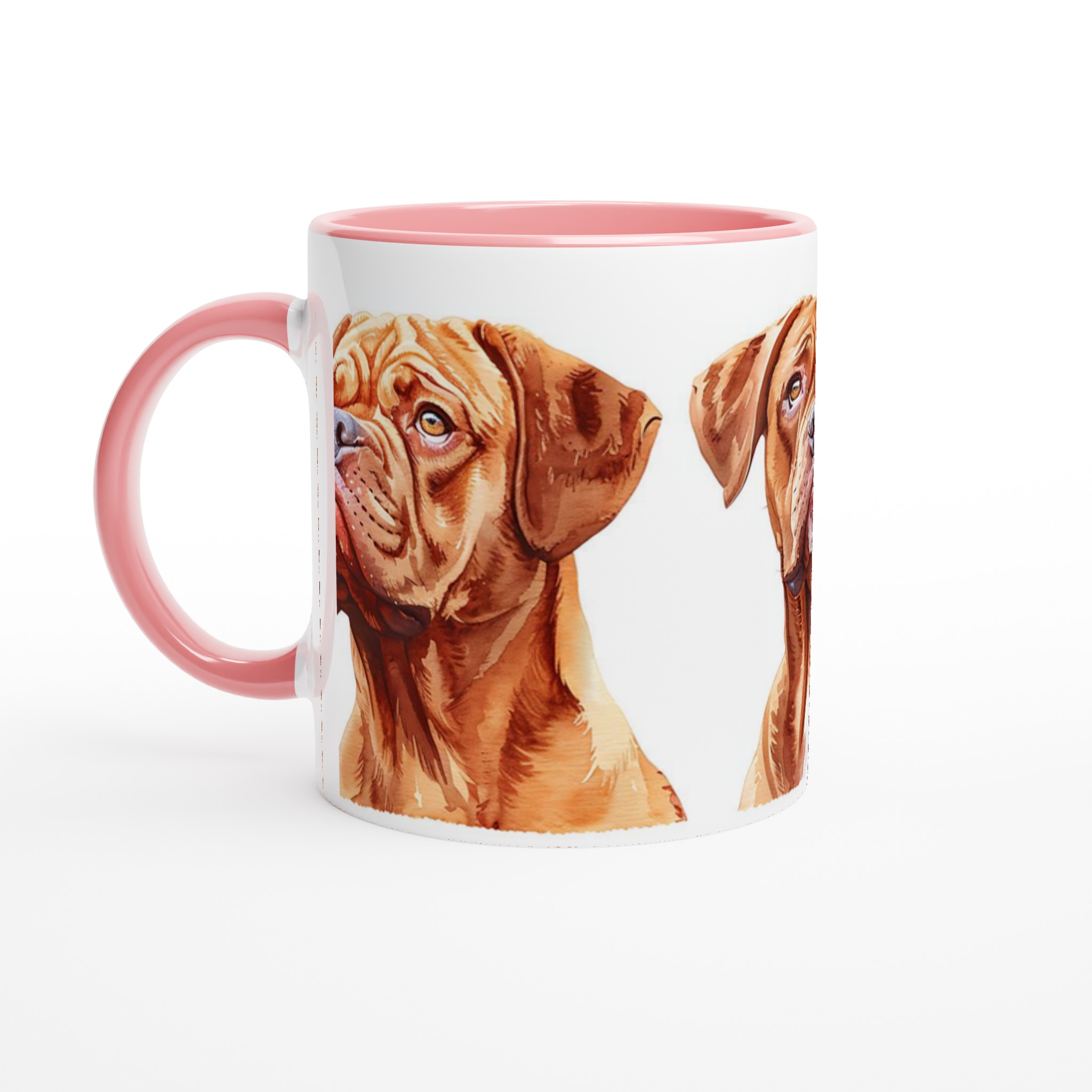 Mopsig Dogue de Bordeaux Keramikmugg – Din Favoritvalp i Akvarell, Välj Din Färg! 4 8d85a15d-ceee-46b8-b1ae-7f99dc44c2e1