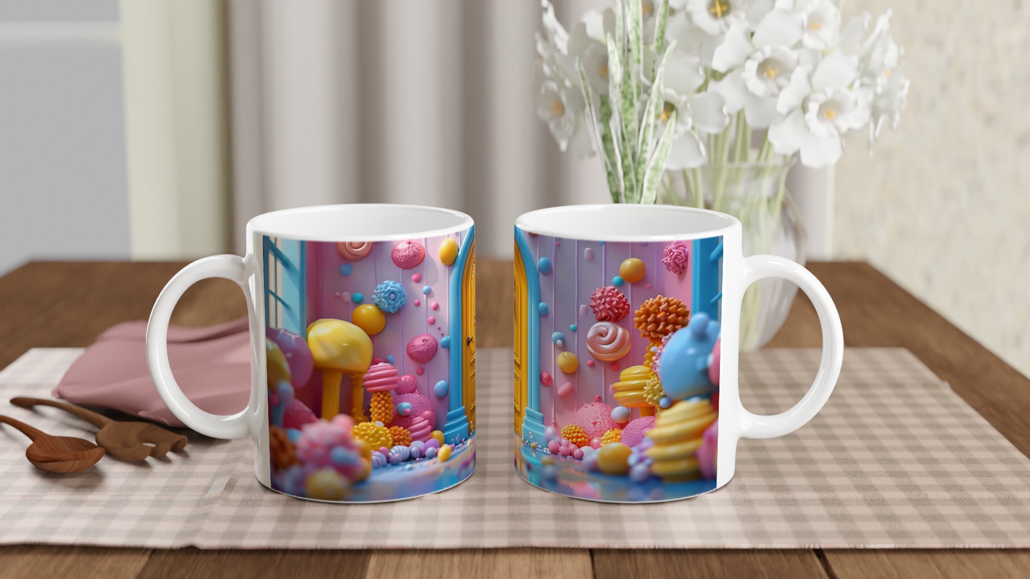 Pastell Drömmugg: 11oz Keramikmugg i lekfulla färger 9 8e1c9b54-9564-4cbc-ab5c-d79901d009c7