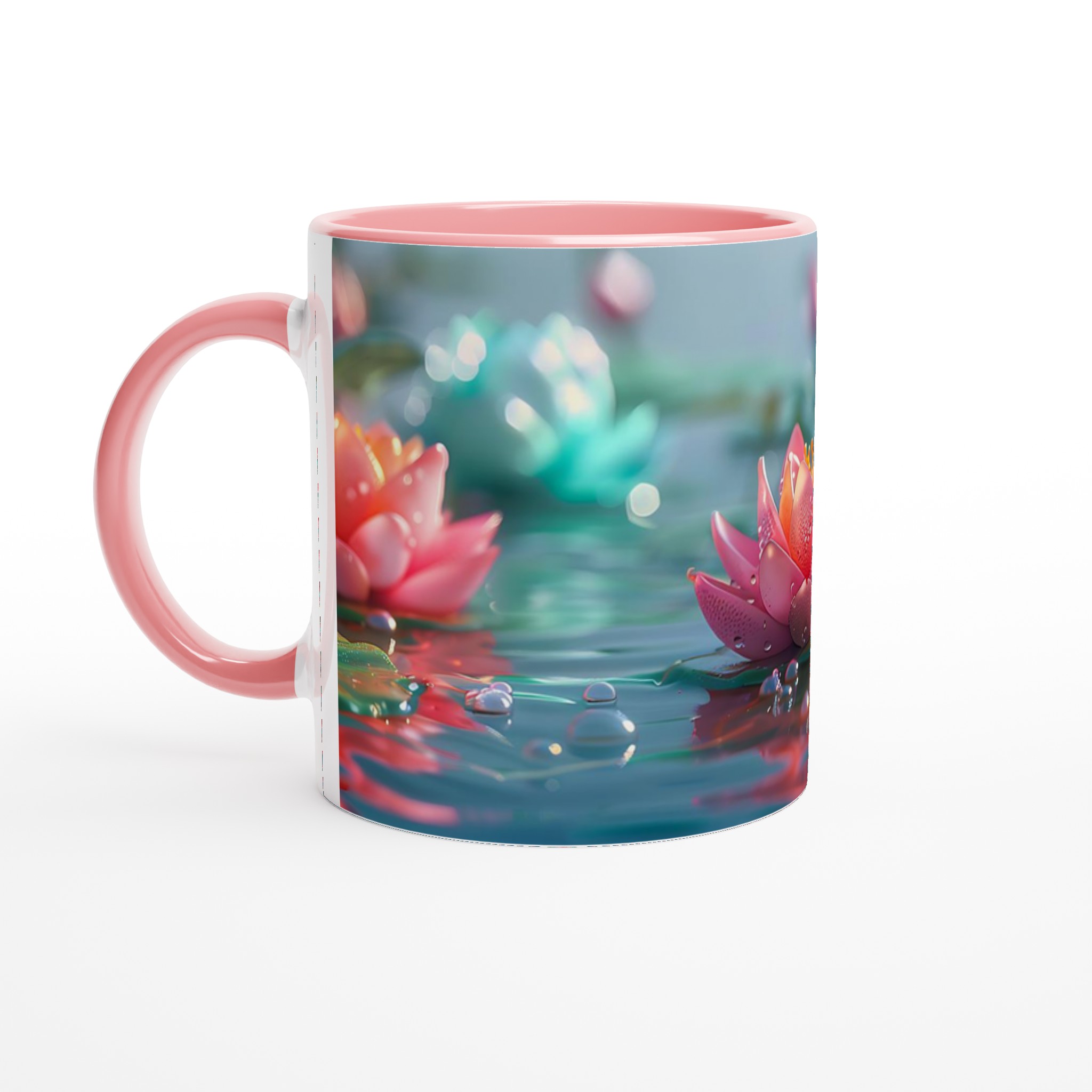 Zen Lotus Blossom 11oz Keramisk Mugg – I Hela Sju Lugnande Färger 2 8ee1fa0c-16ac-406a-b3b5-1274f3d02257