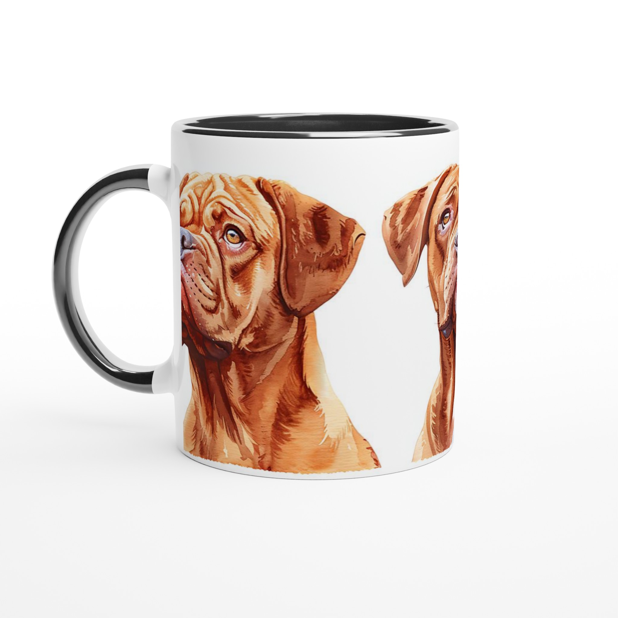 Mopsig Dogue de Bordeaux Keramikmugg – Din Favoritvalp i Akvarell, Välj Din Färg! 2 92819200-30e4-4bef-8ff4-7e6868c8e430
